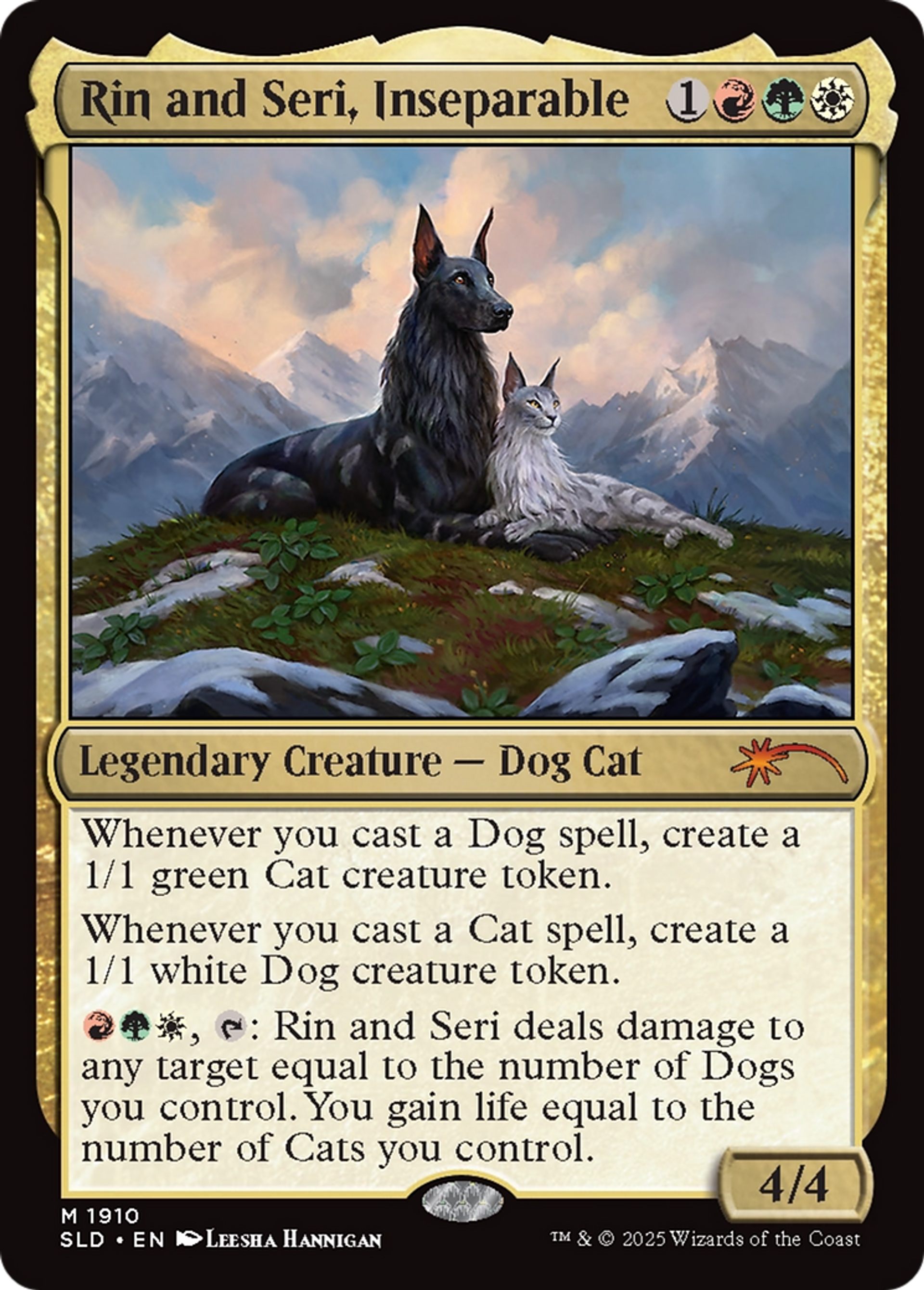 Rin and Seri, Inseparable — Secret Lair Drop — Magic: The Gathering