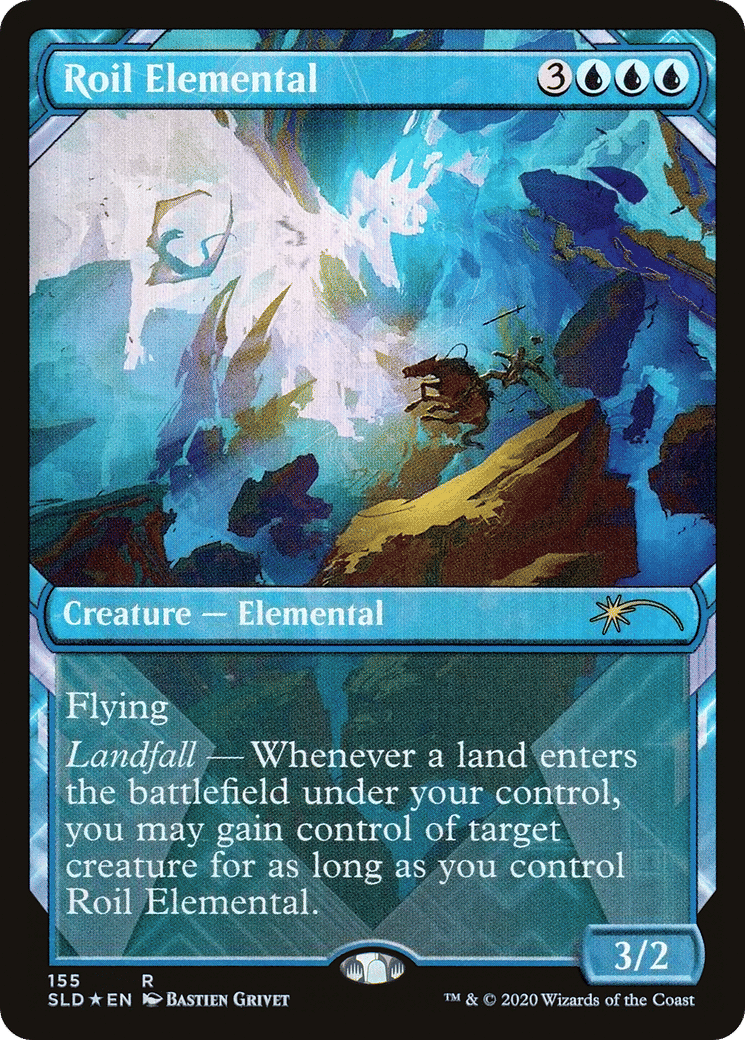Roil Elemental — Secret Lair Drop — Magic: The Gathering