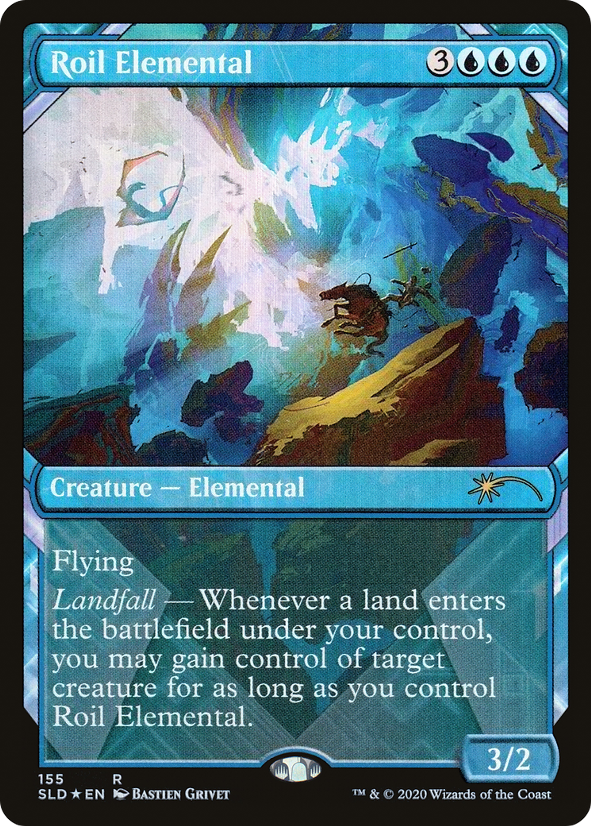 Élémental du Roulis — Secret Lair Drop — Magic: The Gathering