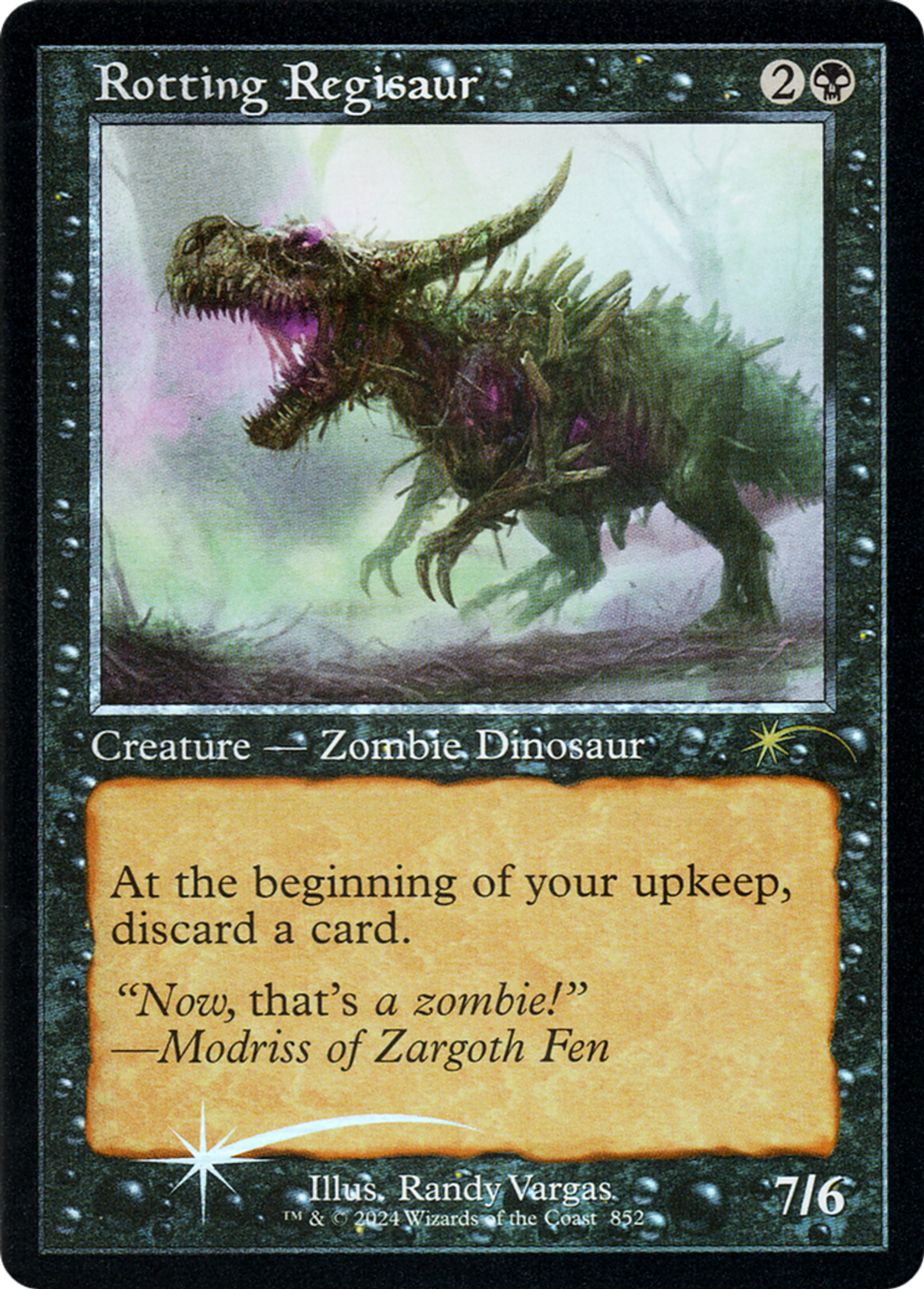 Régisaure pourrissant — Secret Lair Drop — Magic: The Gathering