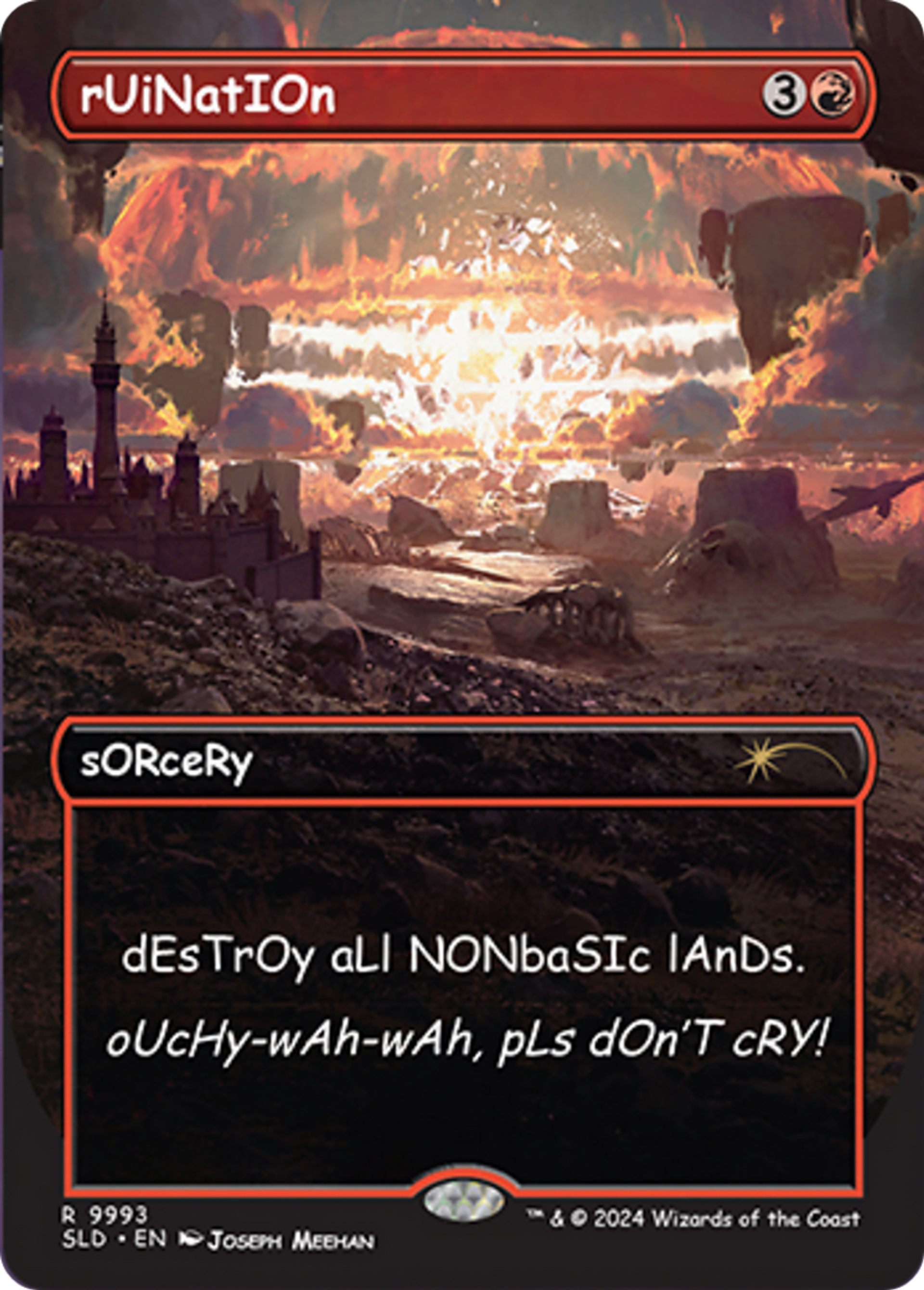 Ruination — Secret Lair Drop — Magic: The Gathering