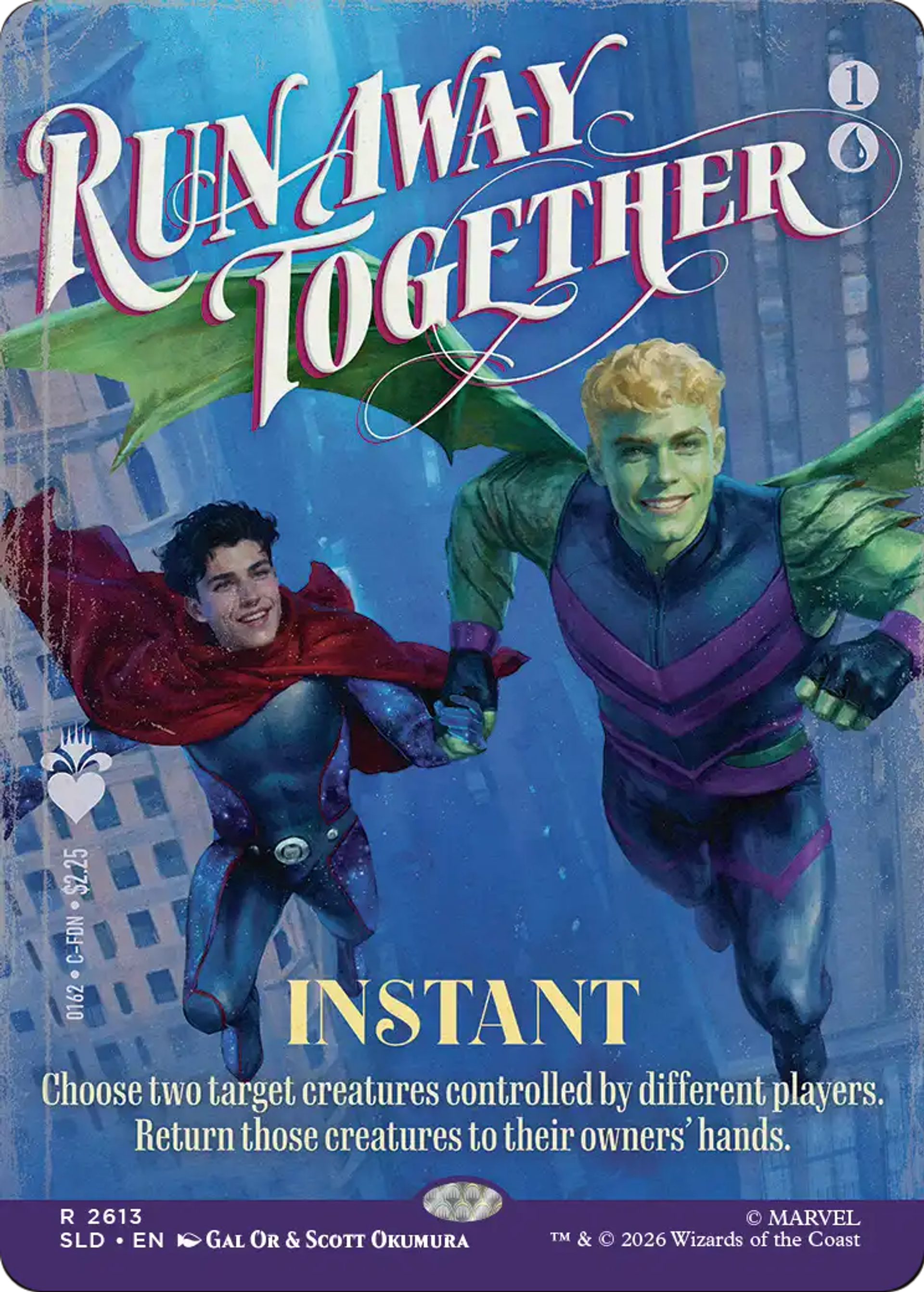 Run Away Together — Secret Lair Drop — Magic: The Gathering