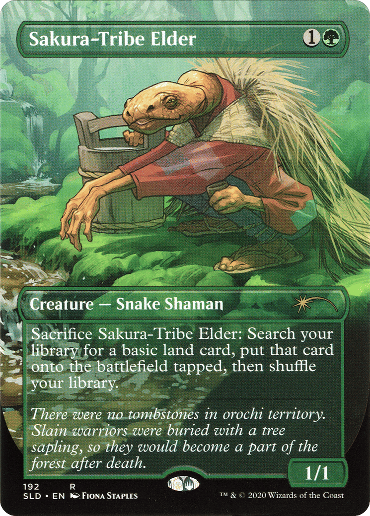 Sakura-Tribe Elder — Secret Lair Drop — Magic: The Gathering