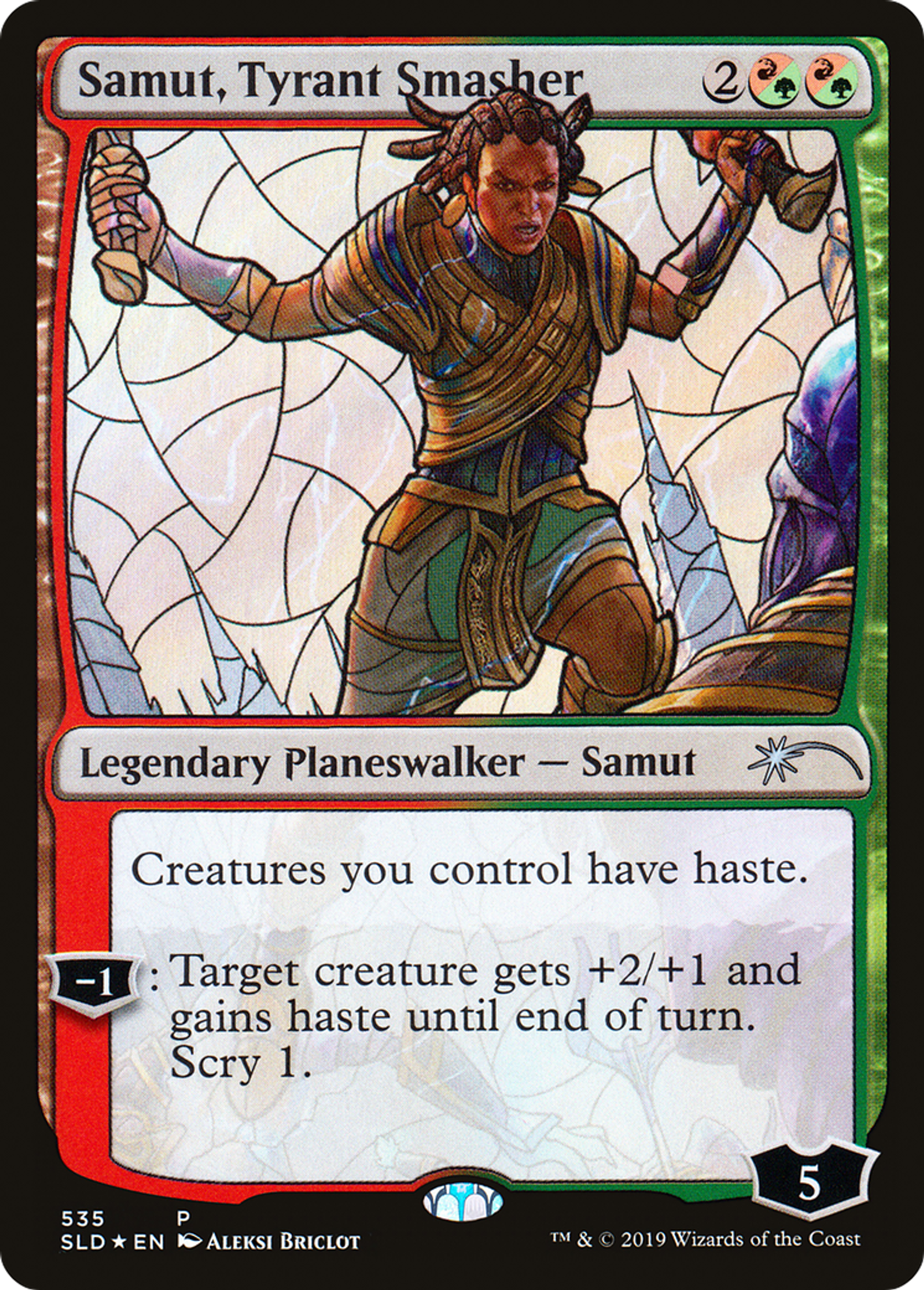 Samut, fracasseuse de tyran — Secret Lair Drop — Magic: The Gathering