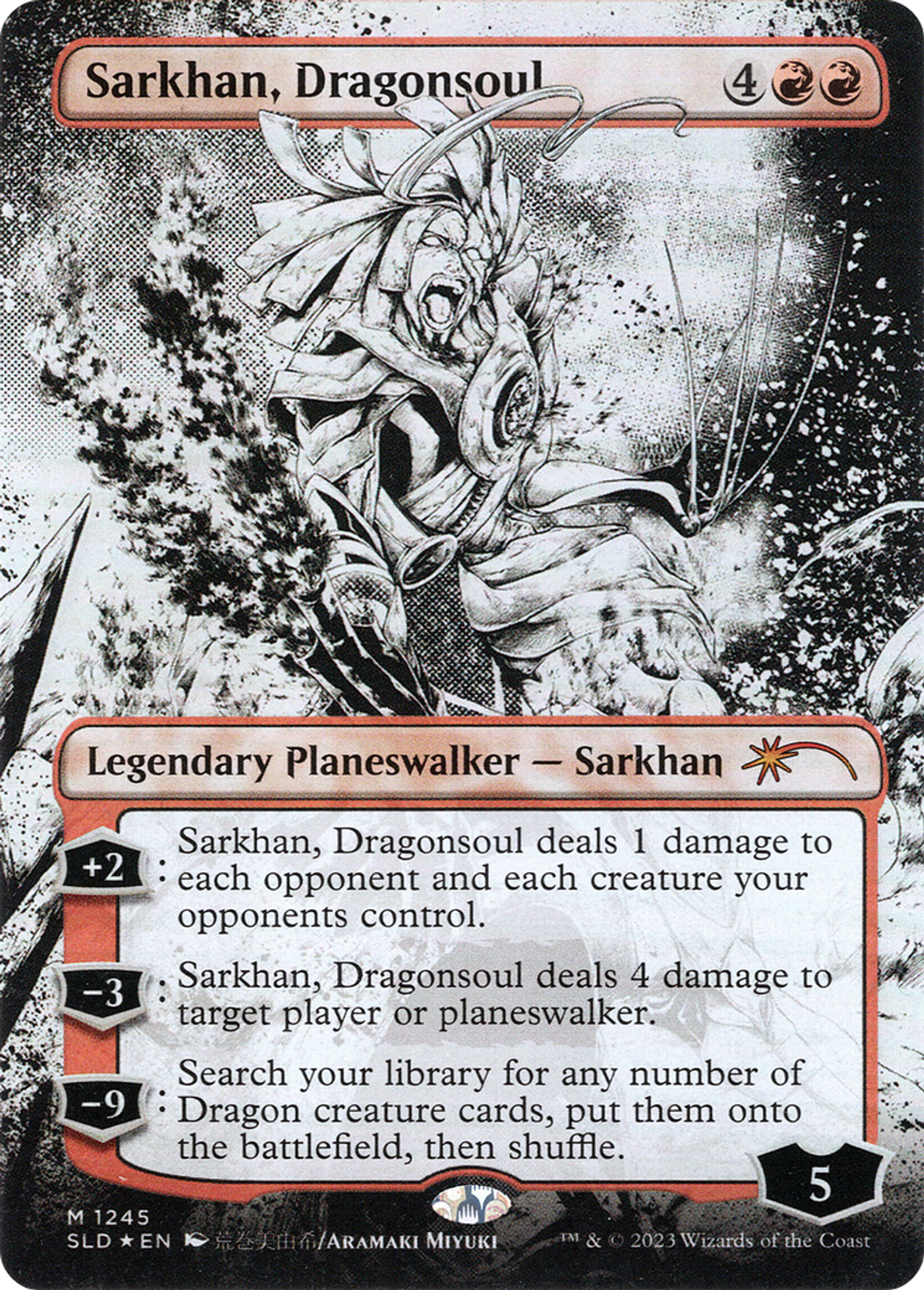 Sarkhan, âme-dragon — Secret Lair Drop — Magic: The Gathering