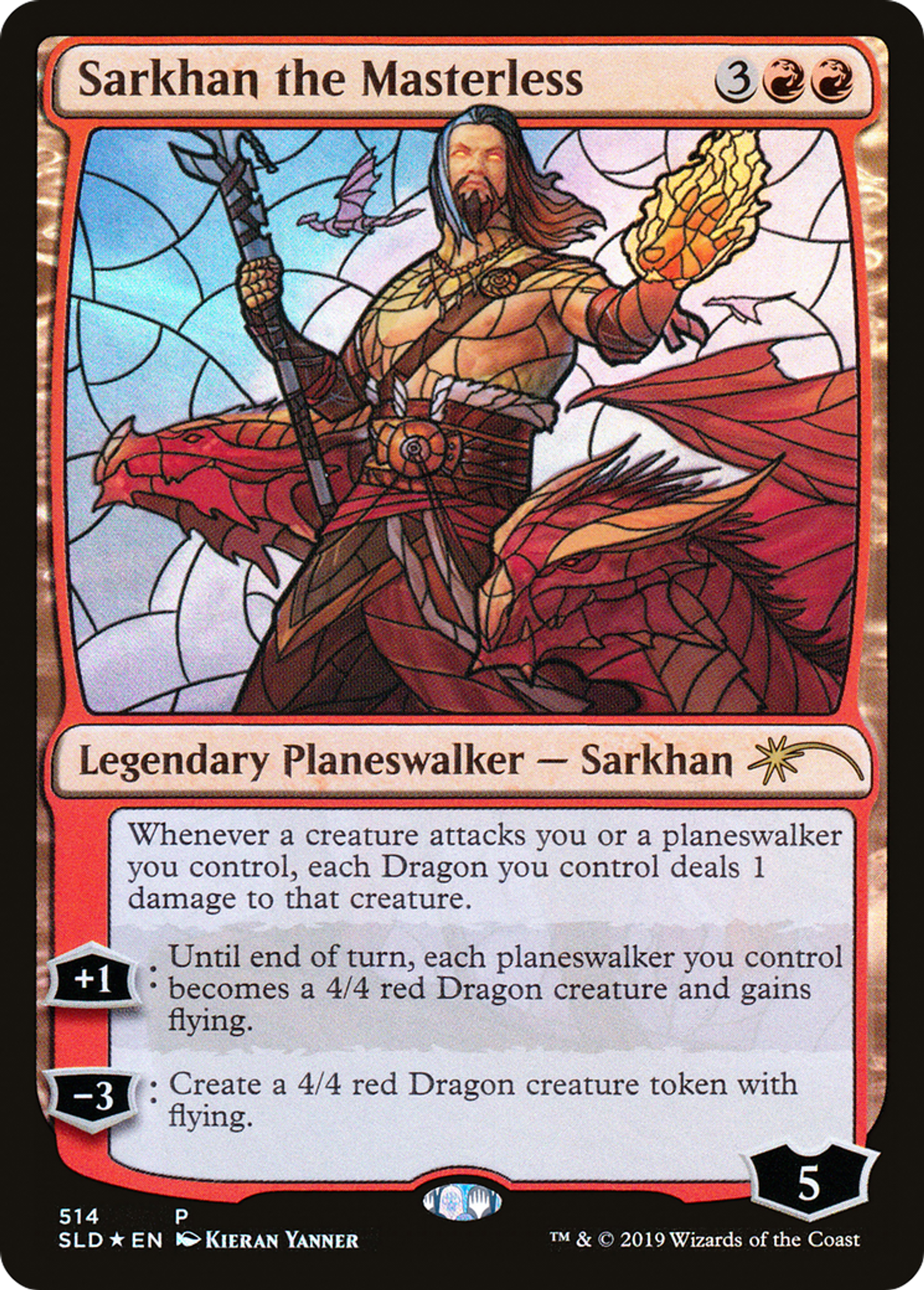 Sarkhan l'Insoumis — Secret Lair Drop — Magic: The Gathering
