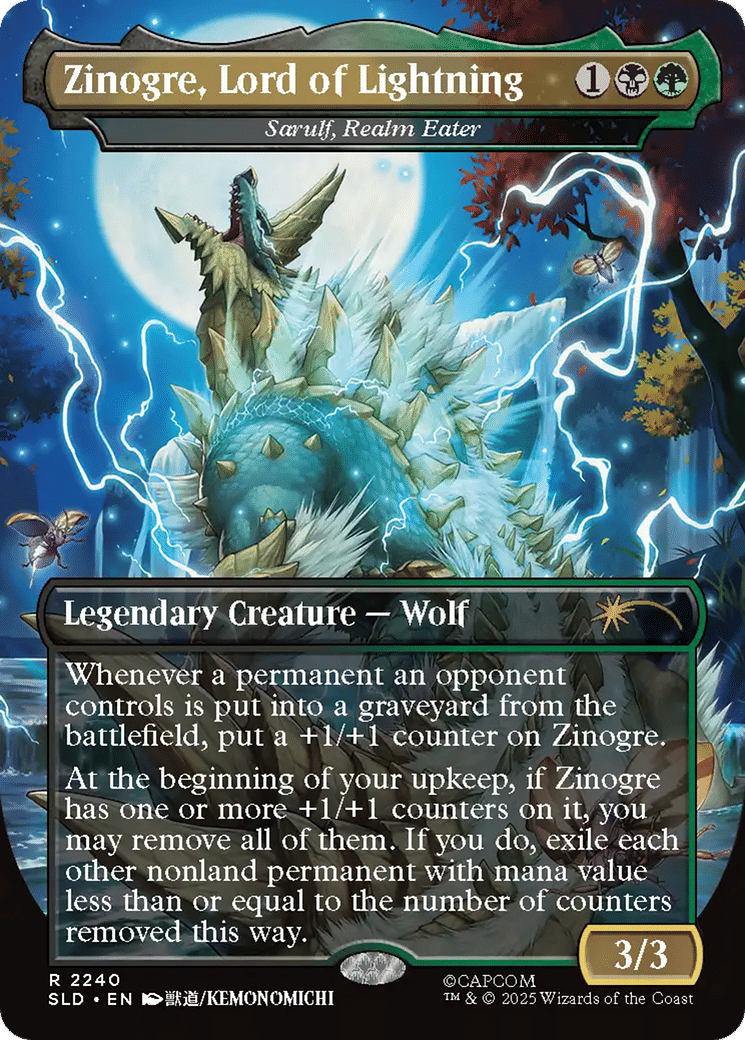 Sarulf, Realm Eater — Secret Lair Drop — Magic: The Gathering