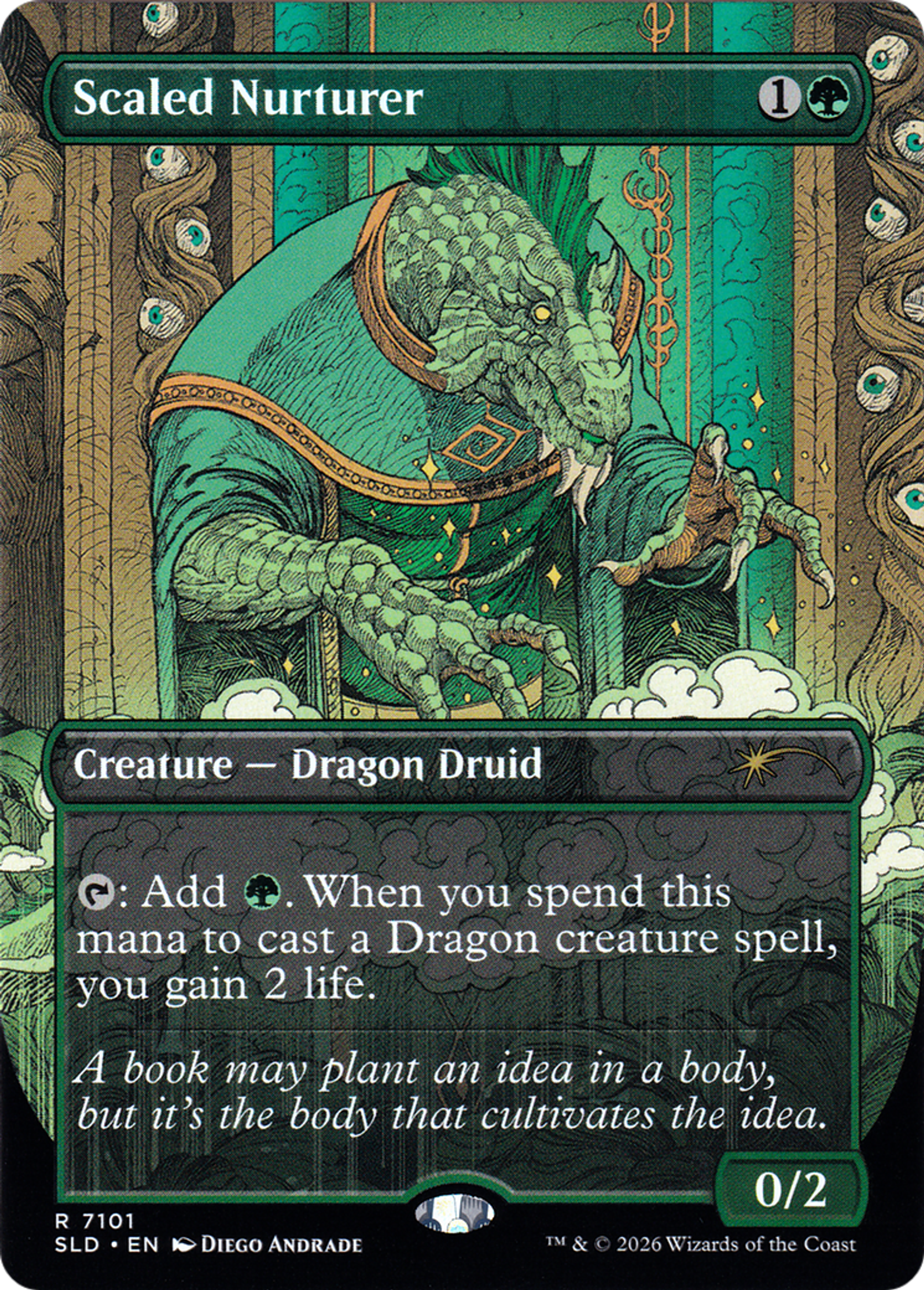 Nourricier écailleux — Secret Lair Drop — Magic: The Gathering