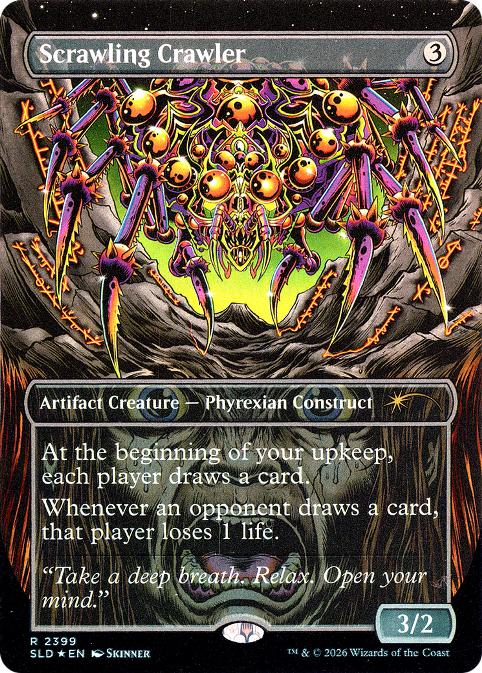 Scrawling Crawler — Secret Lair Drop — Magic: The Gathering