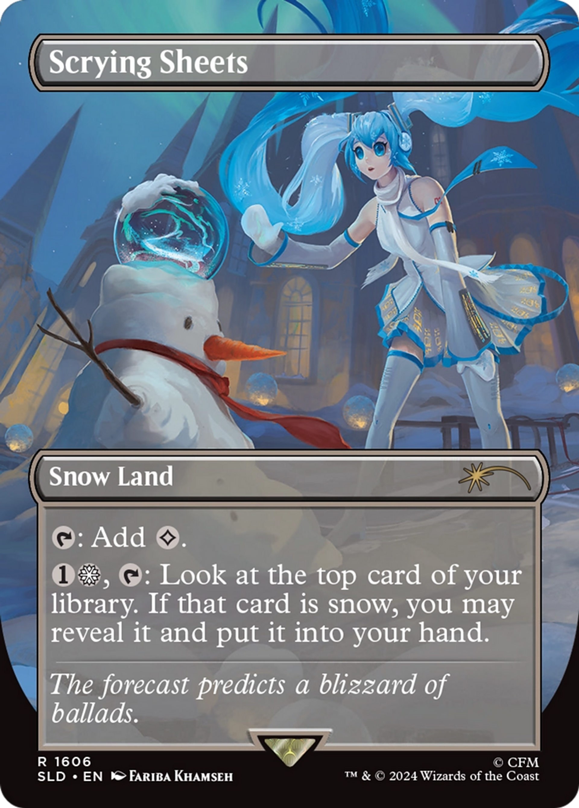 Scrying Sheets — Secret Lair Drop — Magic: The Gathering
