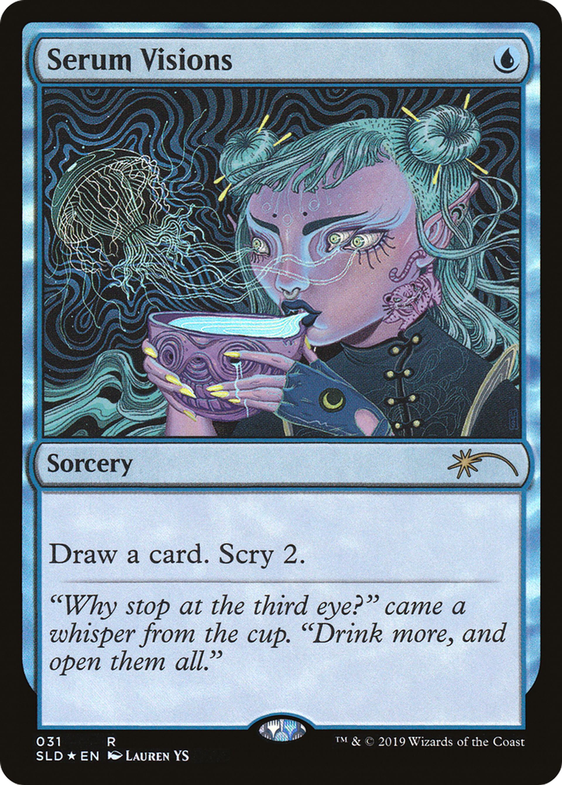 Serum Visions — Secret Lair Drop — Magic: The Gathering