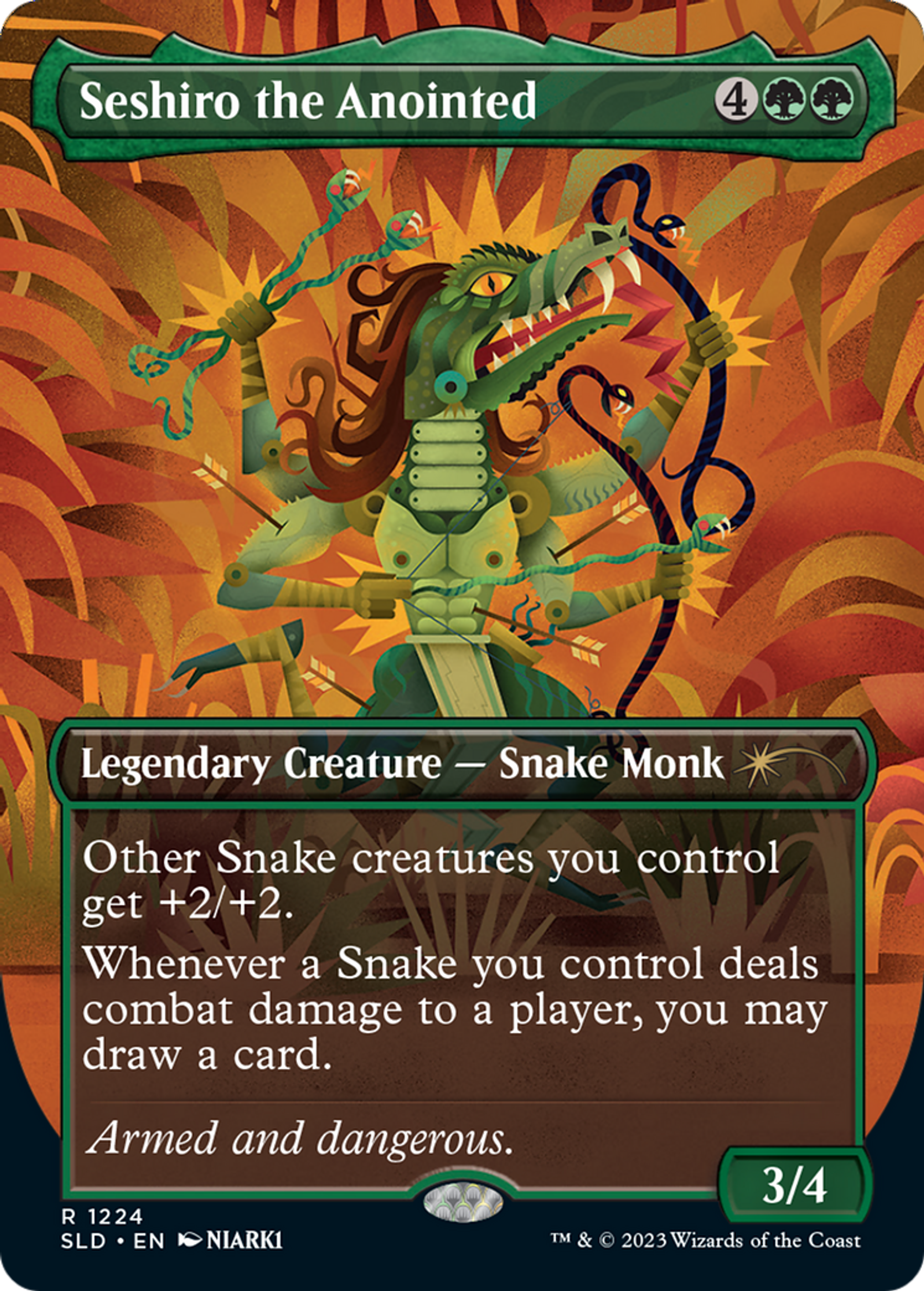 Seshiro l'Oint — Secret Lair Drop — Magic: The Gathering
