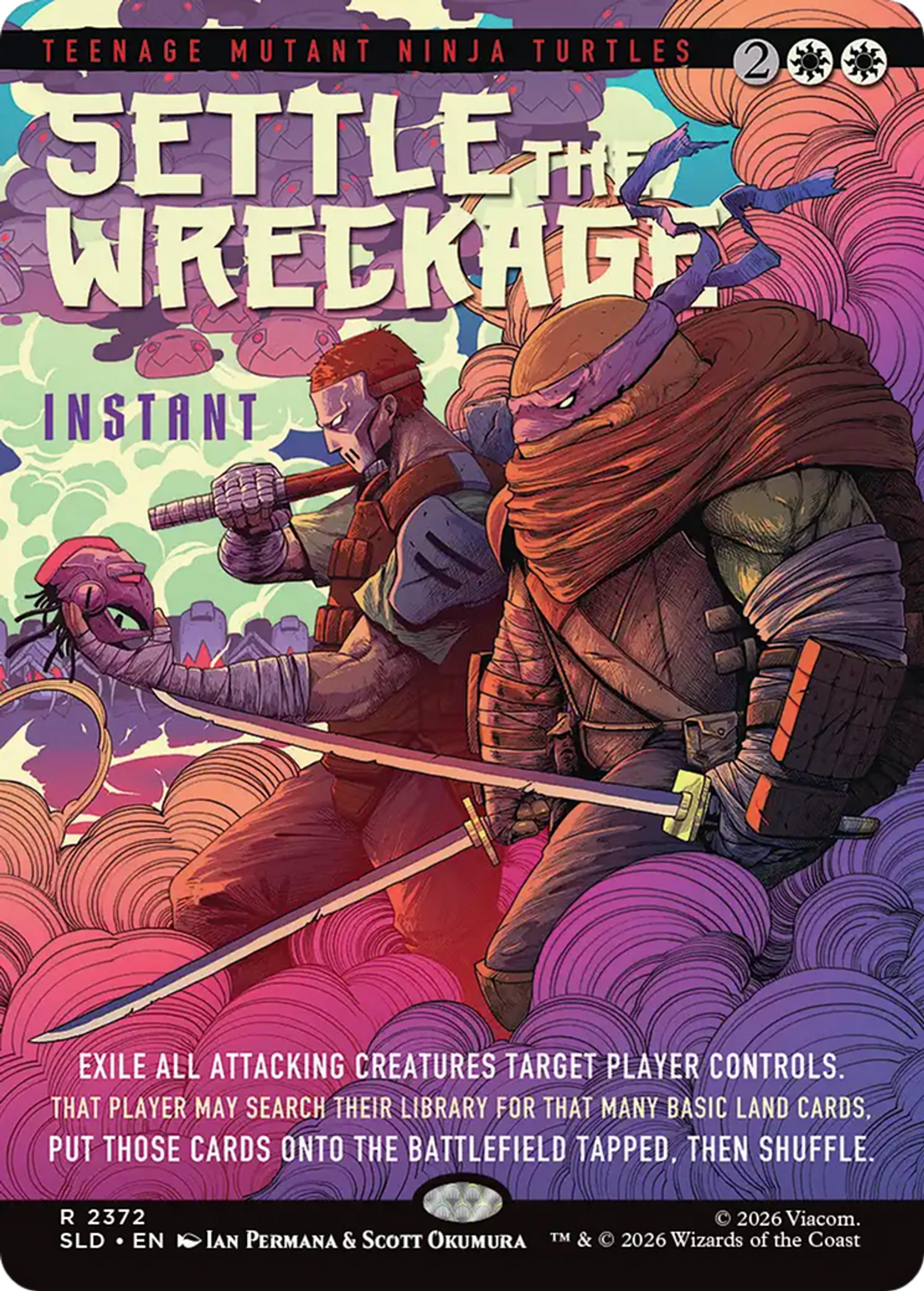 Settle the Wreckage — Secret Lair Drop — Magic: The Gathering