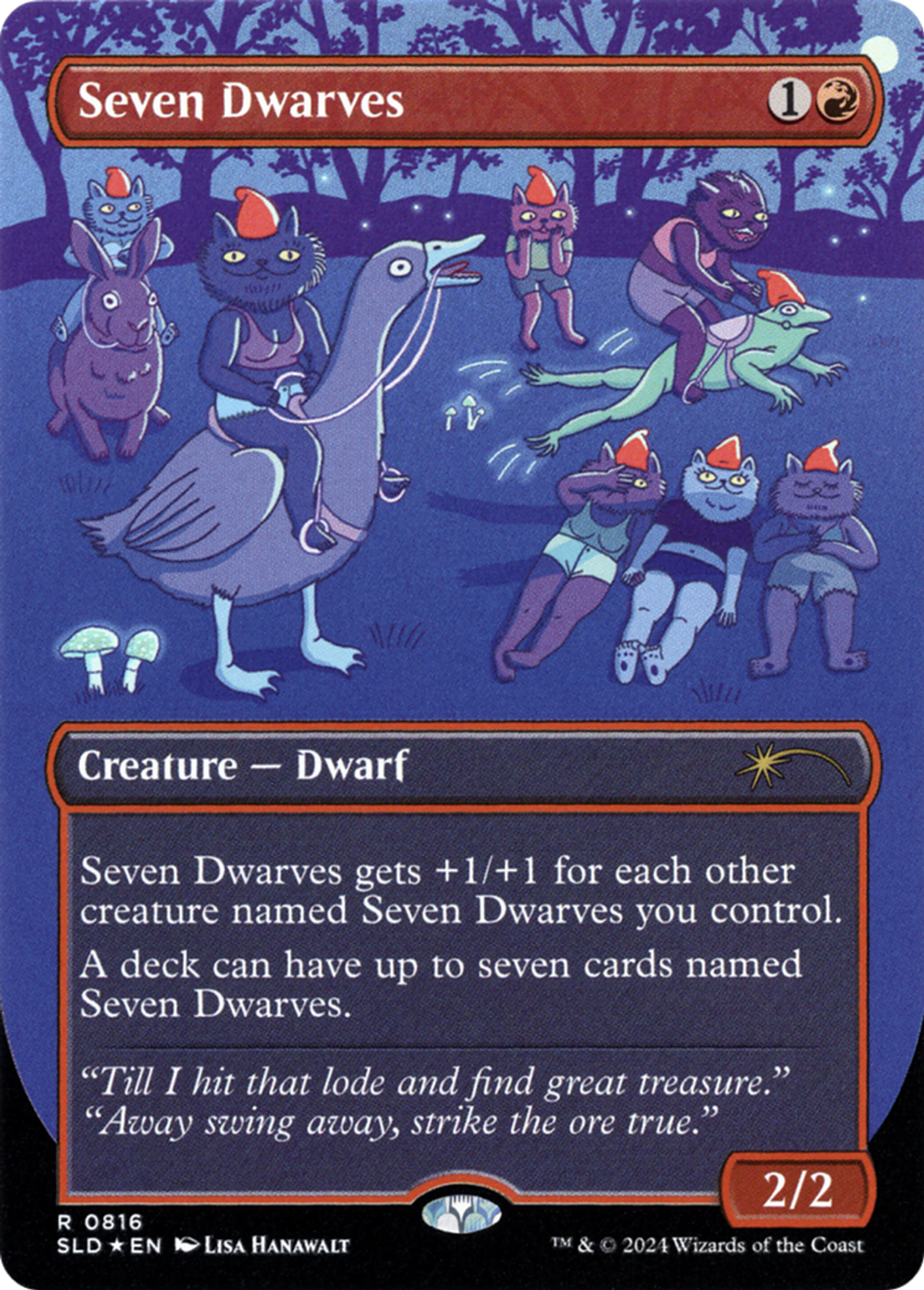Sept nains — Secret Lair Drop — Magic: The Gathering