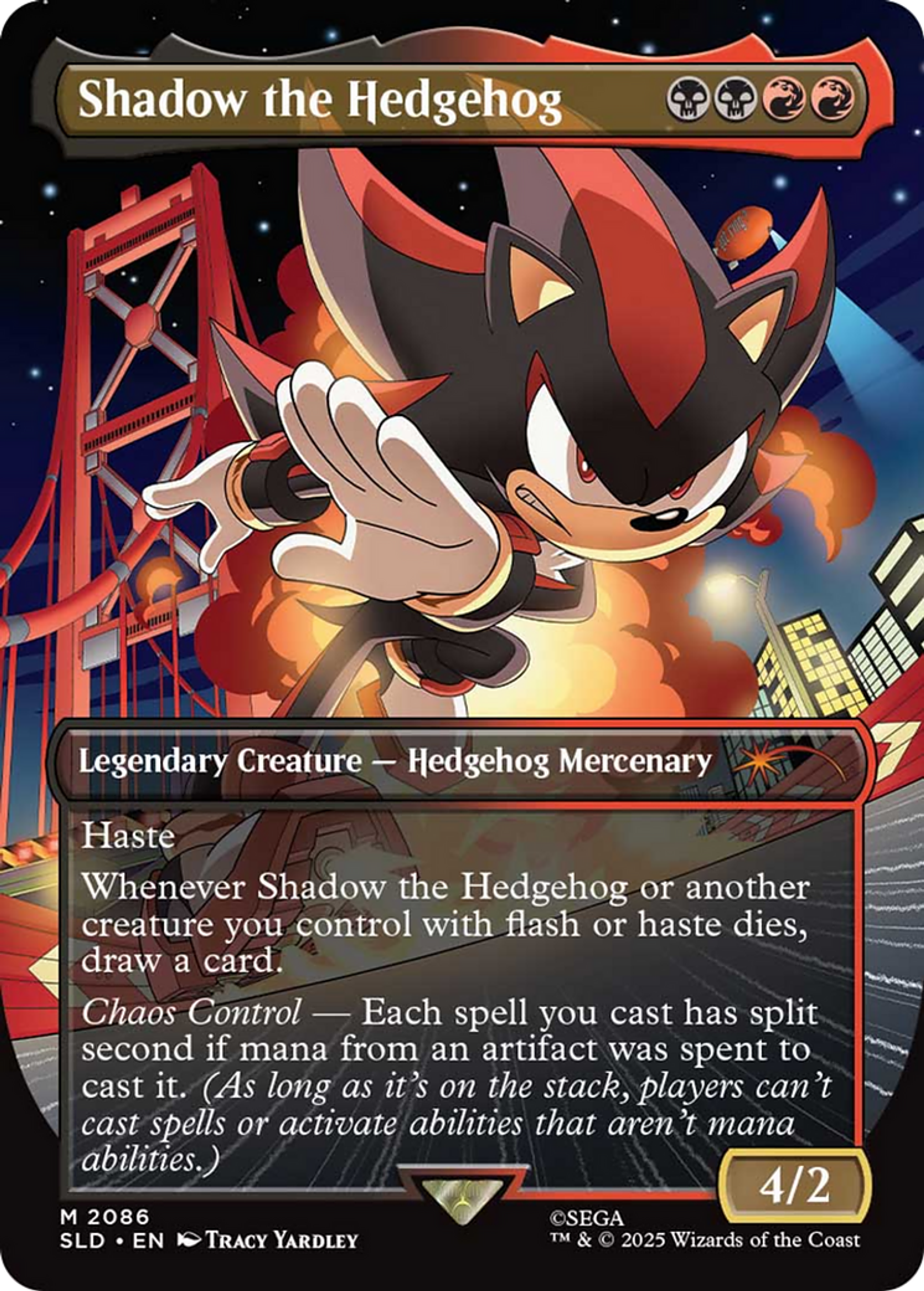 Shadow the Hedgehog — Secret Lair Drop — Magic: The Gathering