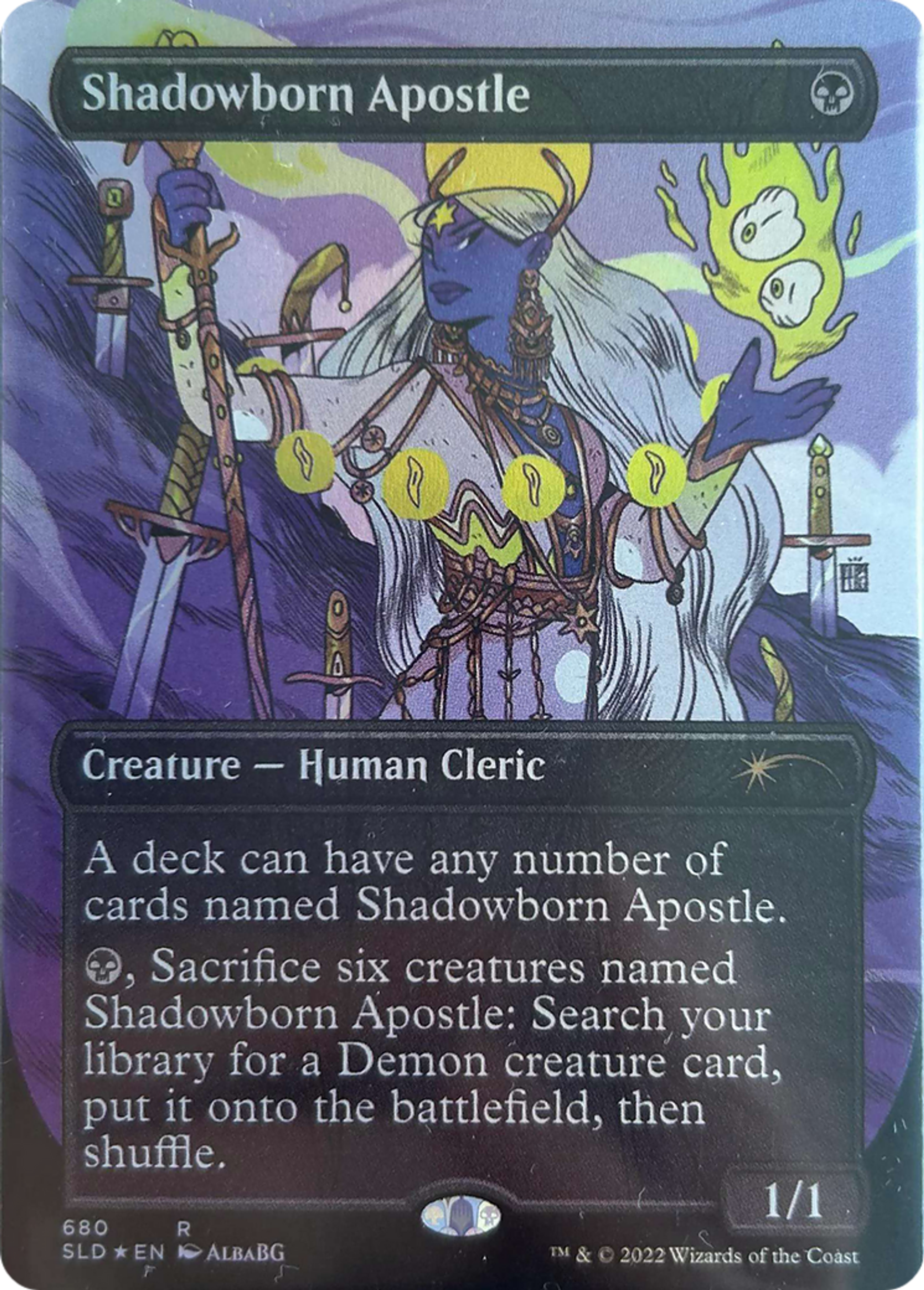 Apôtre né des ombres — Secret Lair Drop — Magic: The Gathering
