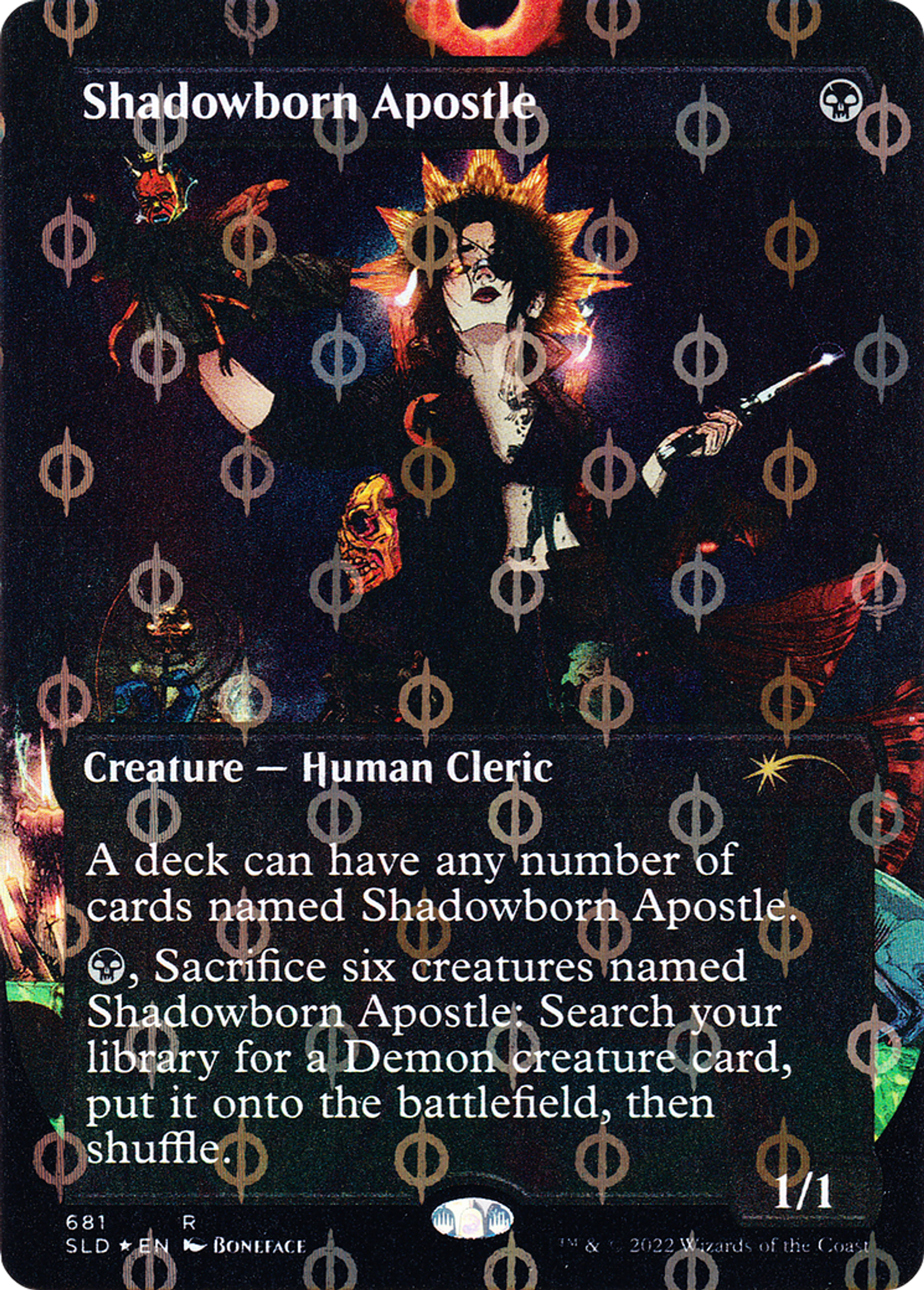 Apôtre né des ombres — Secret Lair Drop — Magic: The Gathering