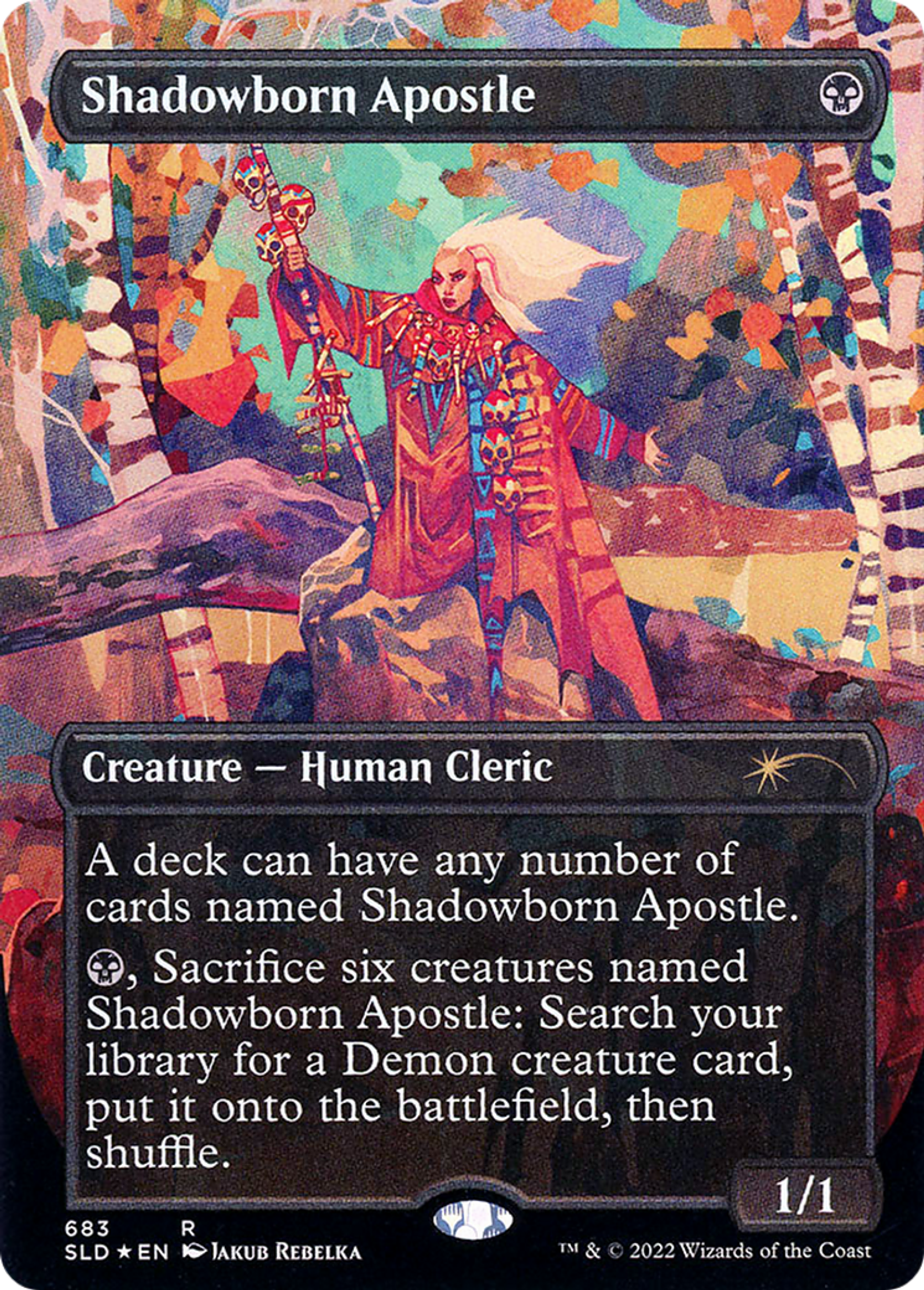 Apôtre né des ombres — Secret Lair Drop — Magic: The Gathering