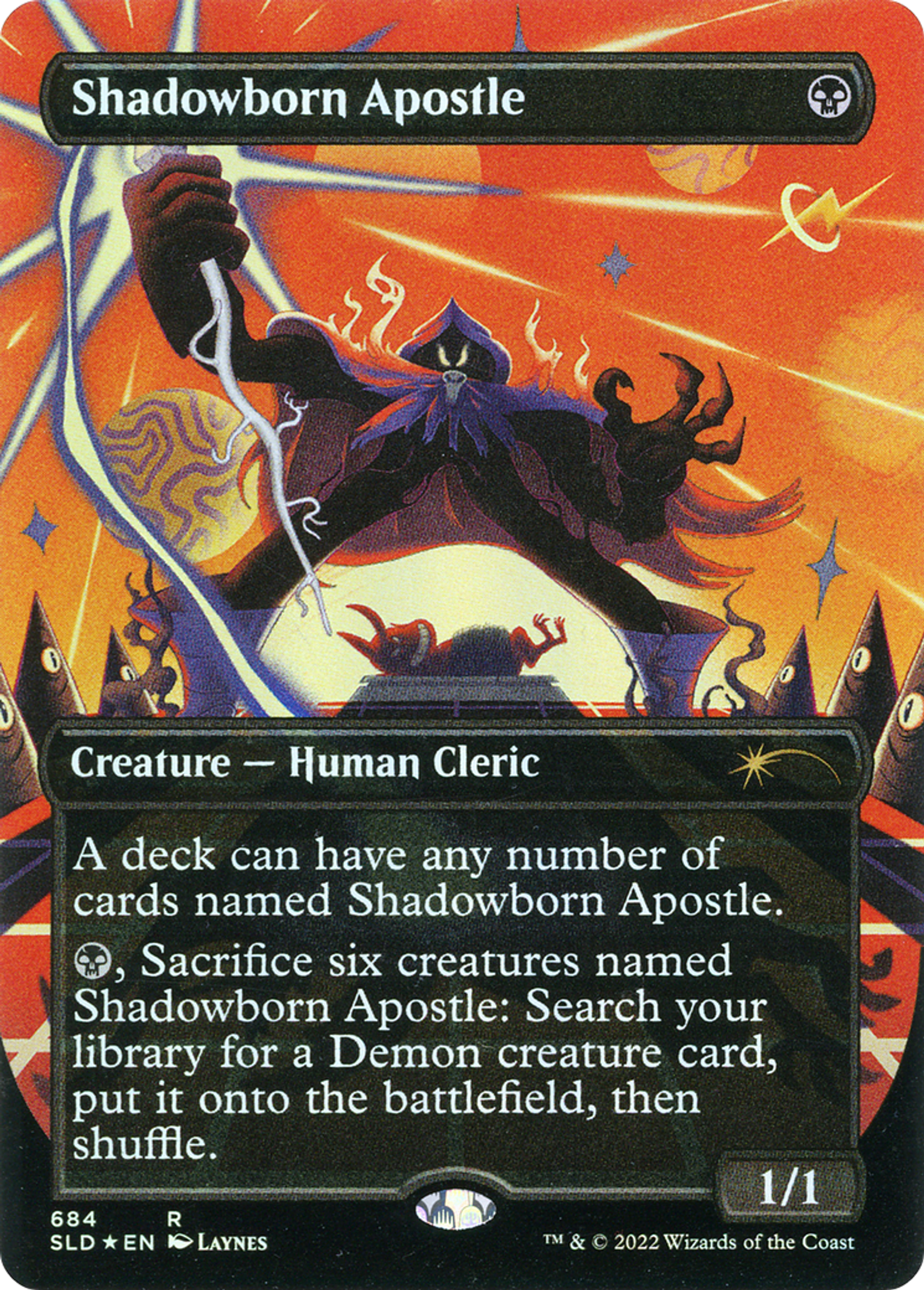 Apôtre né des ombres — Secret Lair Drop — Magic: The Gathering