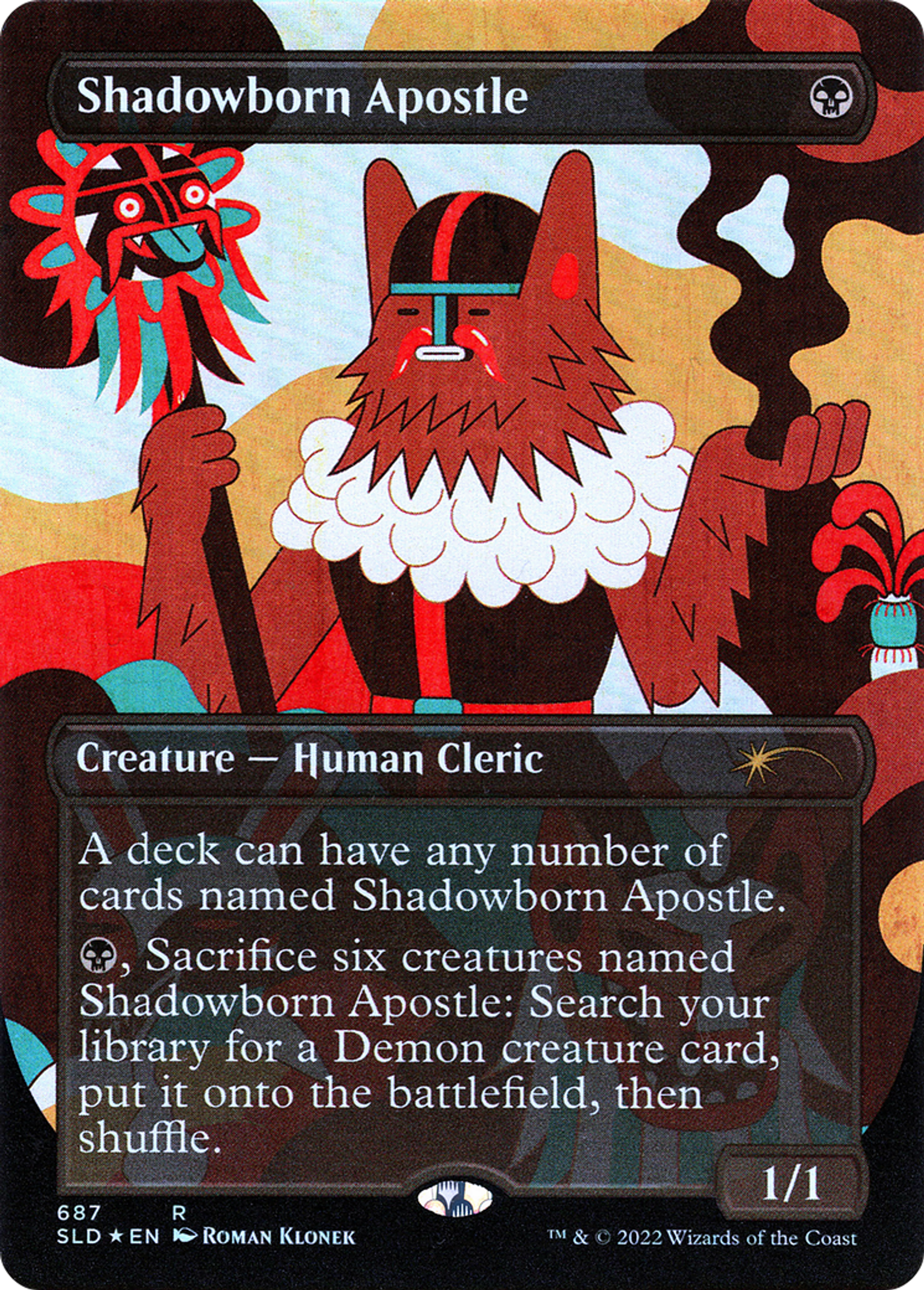 Apôtre né des ombres — Secret Lair Drop — Magic: The Gathering