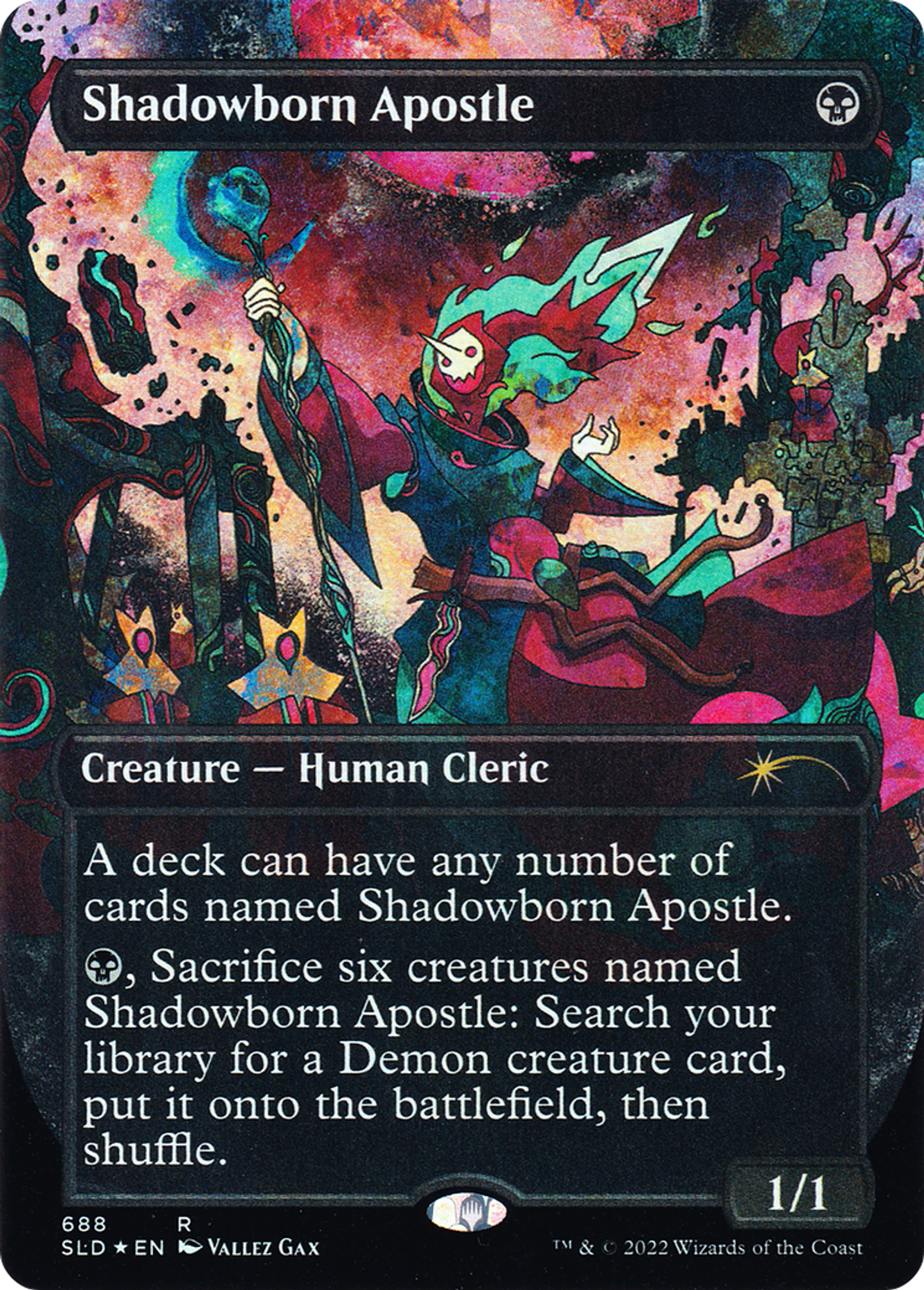Apôtre né des ombres — Secret Lair Drop — Magic: The Gathering