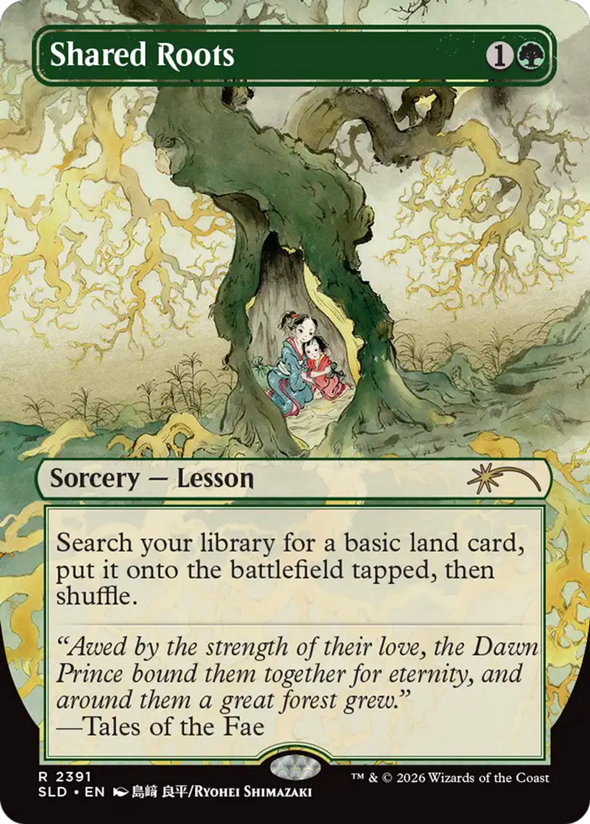 Shared Roots — Secret Lair Drop — Magic: The Gathering