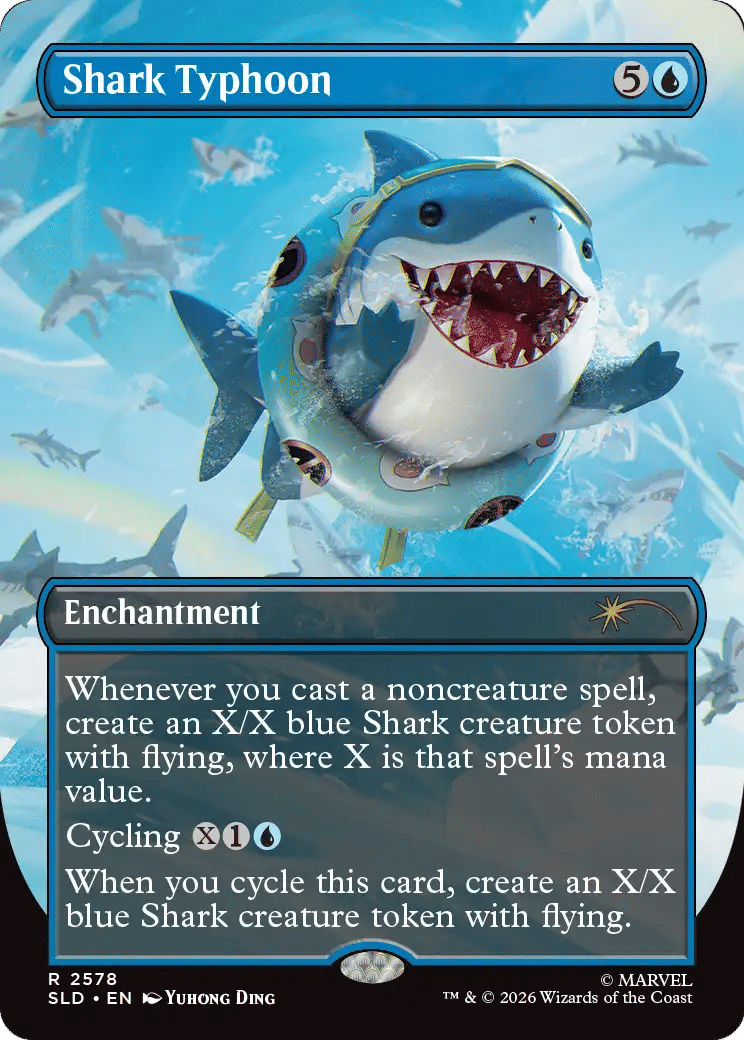 Shark Typhoon — Secret Lair Drop — Magic: The Gathering