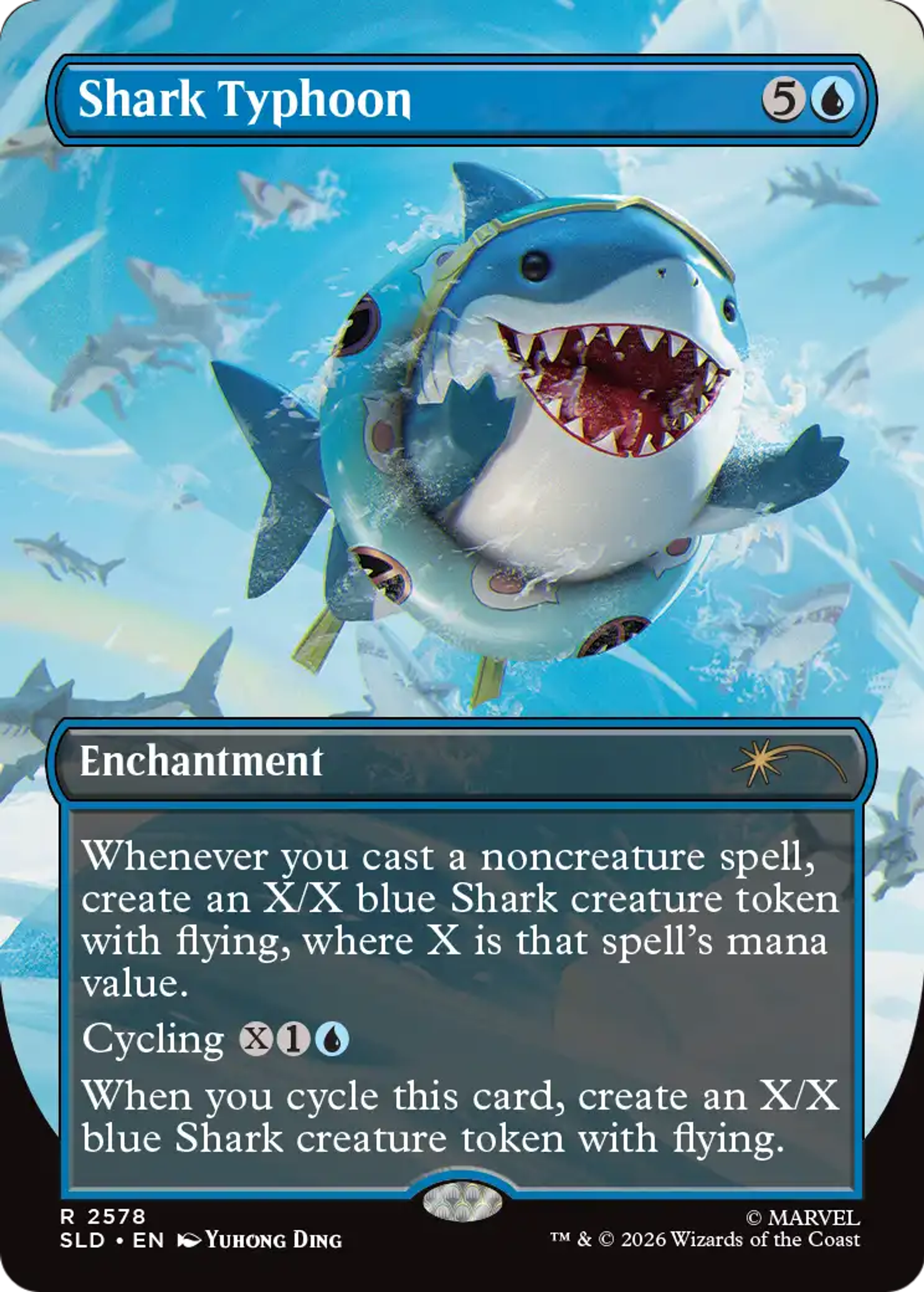 Shark Typhoon — Secret Lair Drop — Magic: The Gathering
