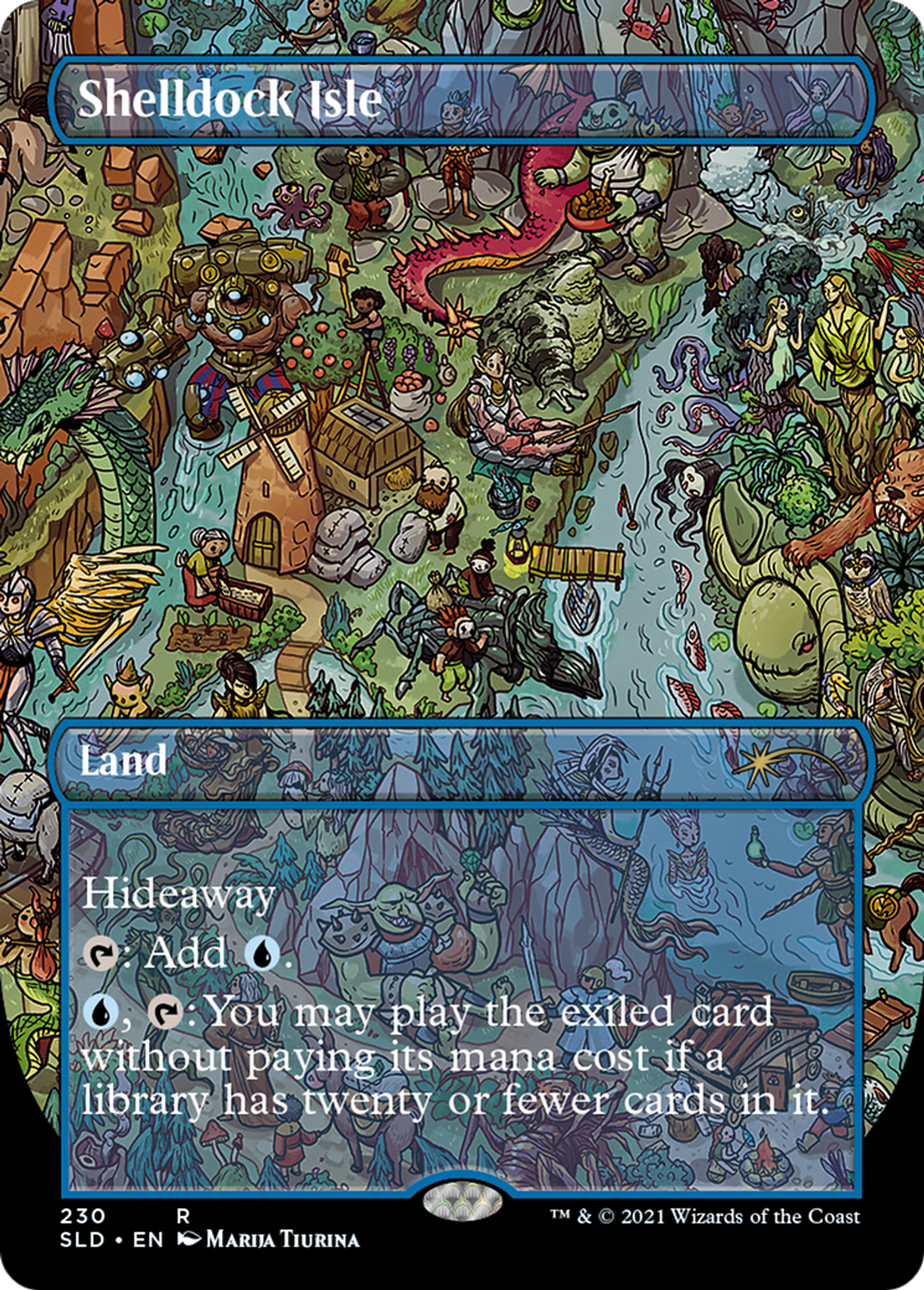 Île du havre-coque — Secret Lair Drop — Magic: The Gathering