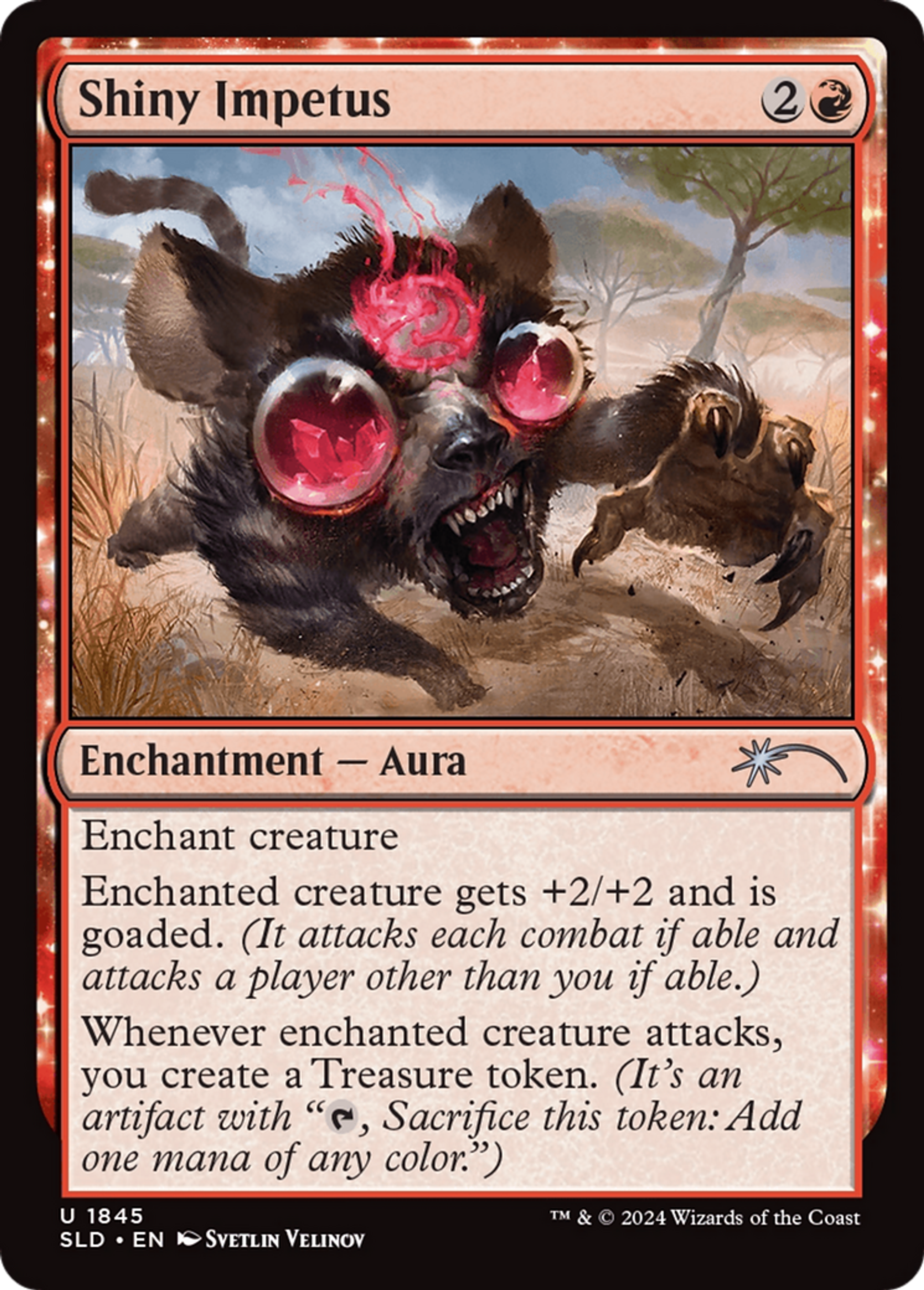 Shiny Impetus — Secret Lair Drop — Magic: The Gathering