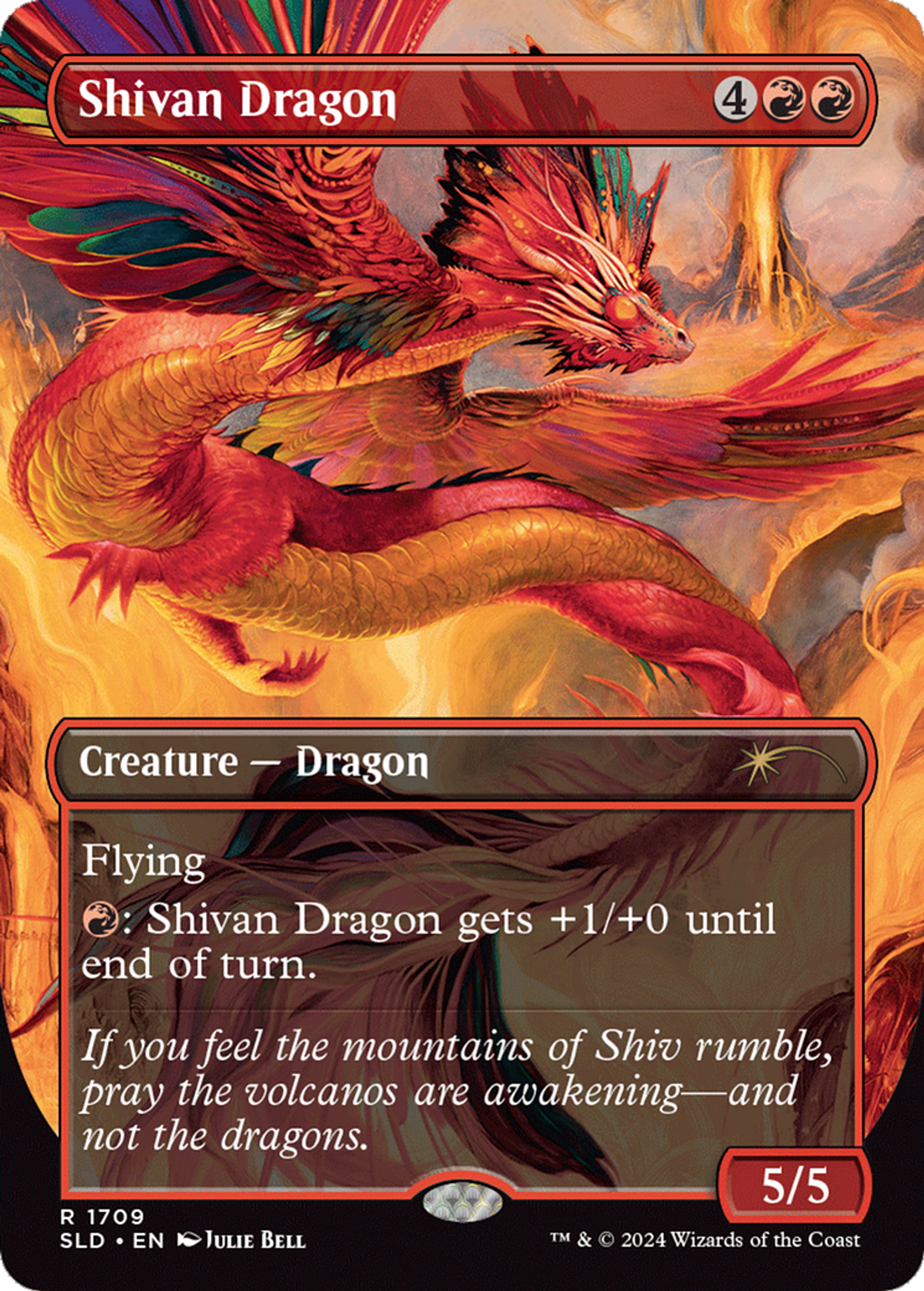 Shivan Dragon — Secret Lair Drop — Magic: The Gathering