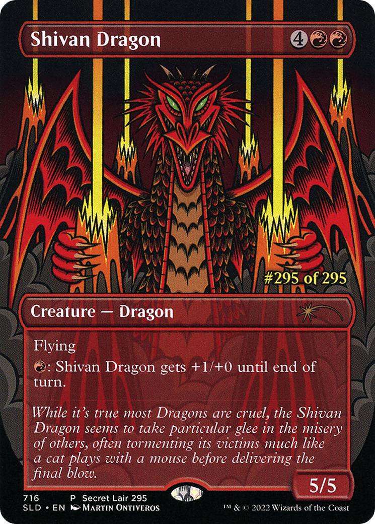 Dragon shivân — Secret Lair Drop — Magic: The Gathering