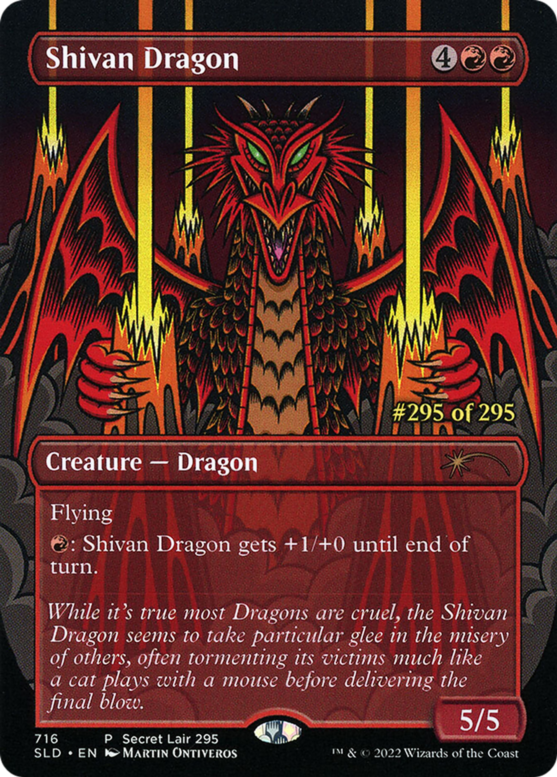 Dragon shivân — Secret Lair Drop — Magic: The Gathering