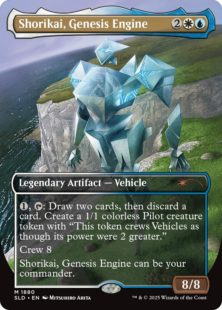 Shorikai, Genesis Engine — Secret Lair Drop — Magic: The Gathering