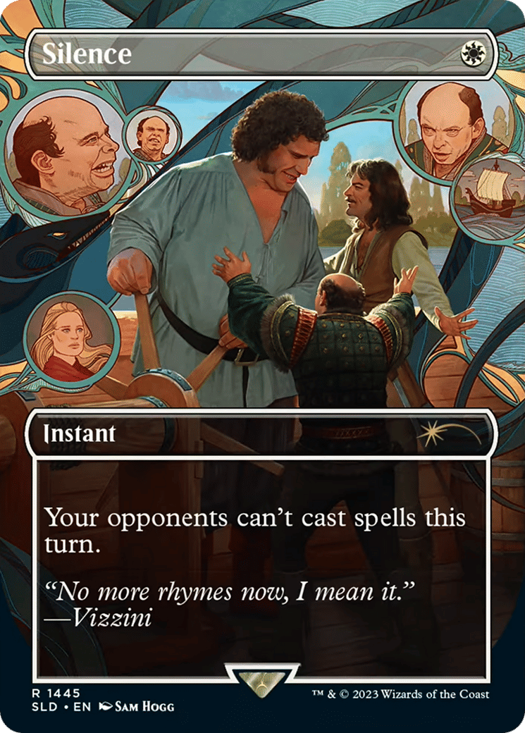 Silence — Secret Lair Drop — Magic: The Gathering