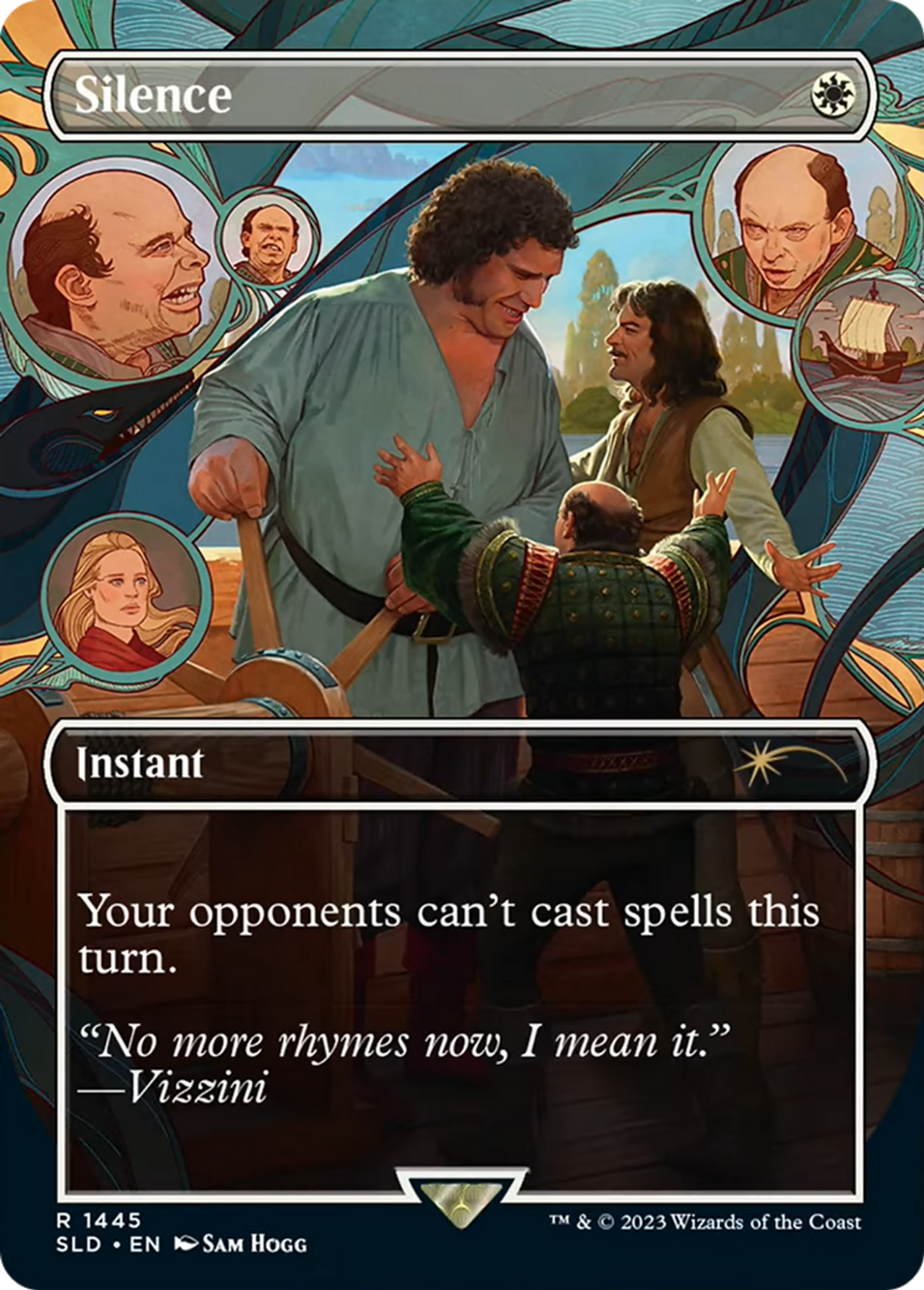 Silence — Secret Lair Drop — Magic: The Gathering