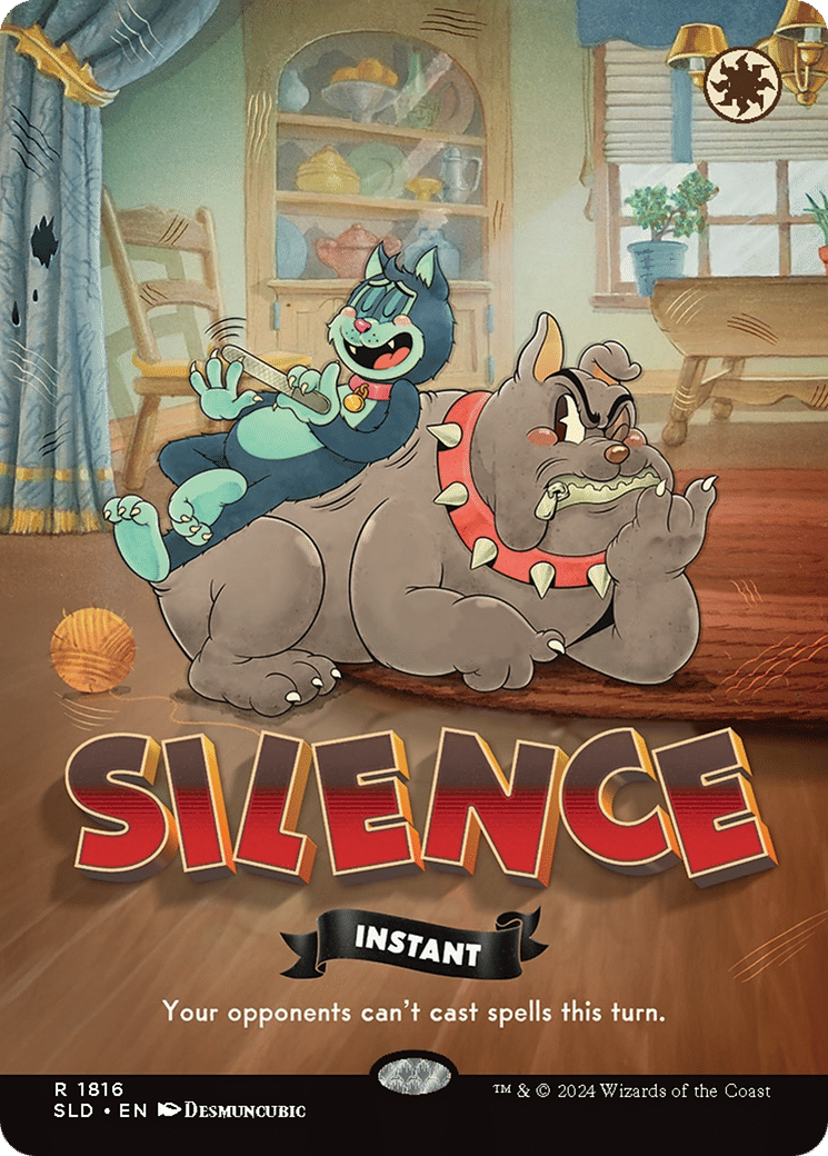 Silence — Secret Lair Drop — Magic: The Gathering
