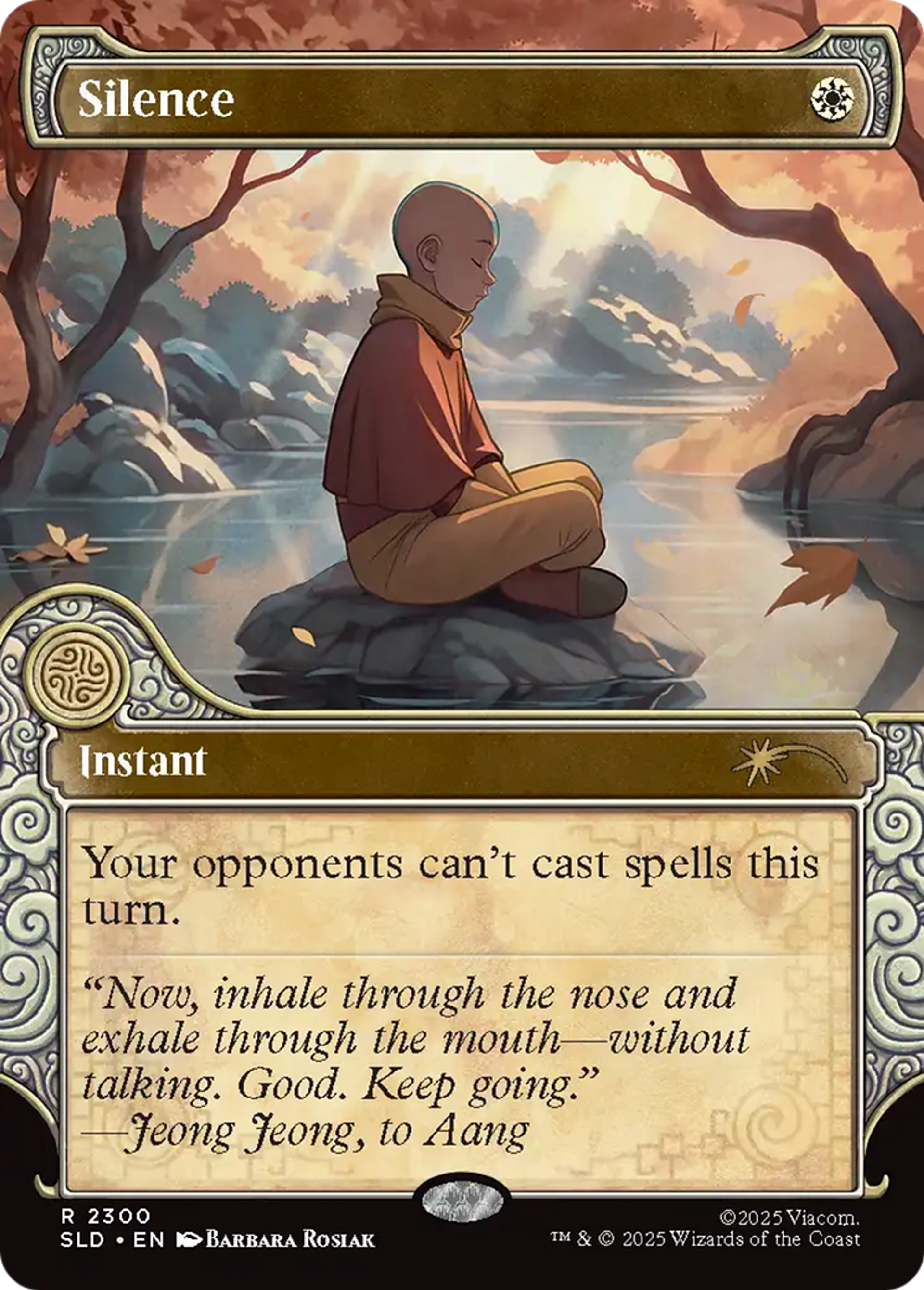 Silence — Secret Lair Drop — Magic: The Gathering