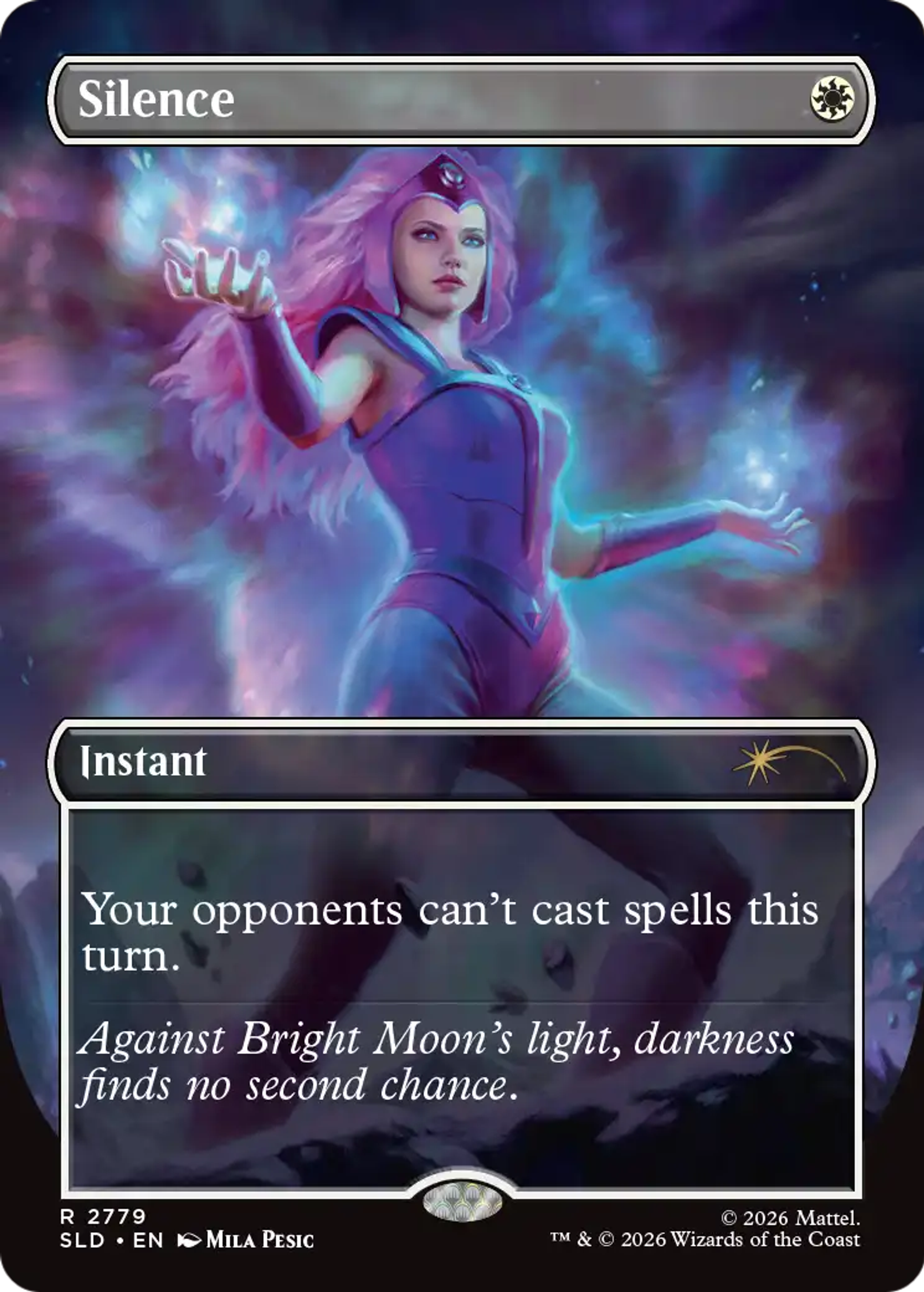 Silence — Secret Lair Drop — Magic: The Gathering