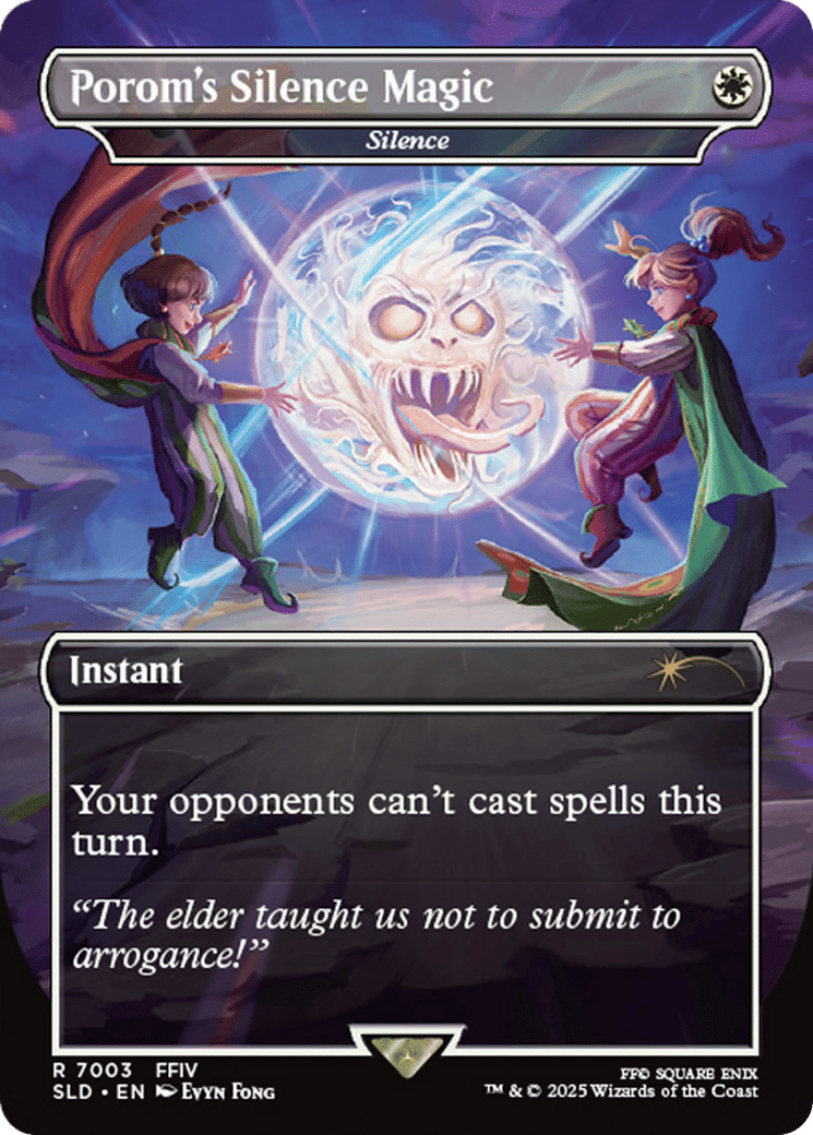 Silence — Secret Lair Drop — Magic: The Gathering
