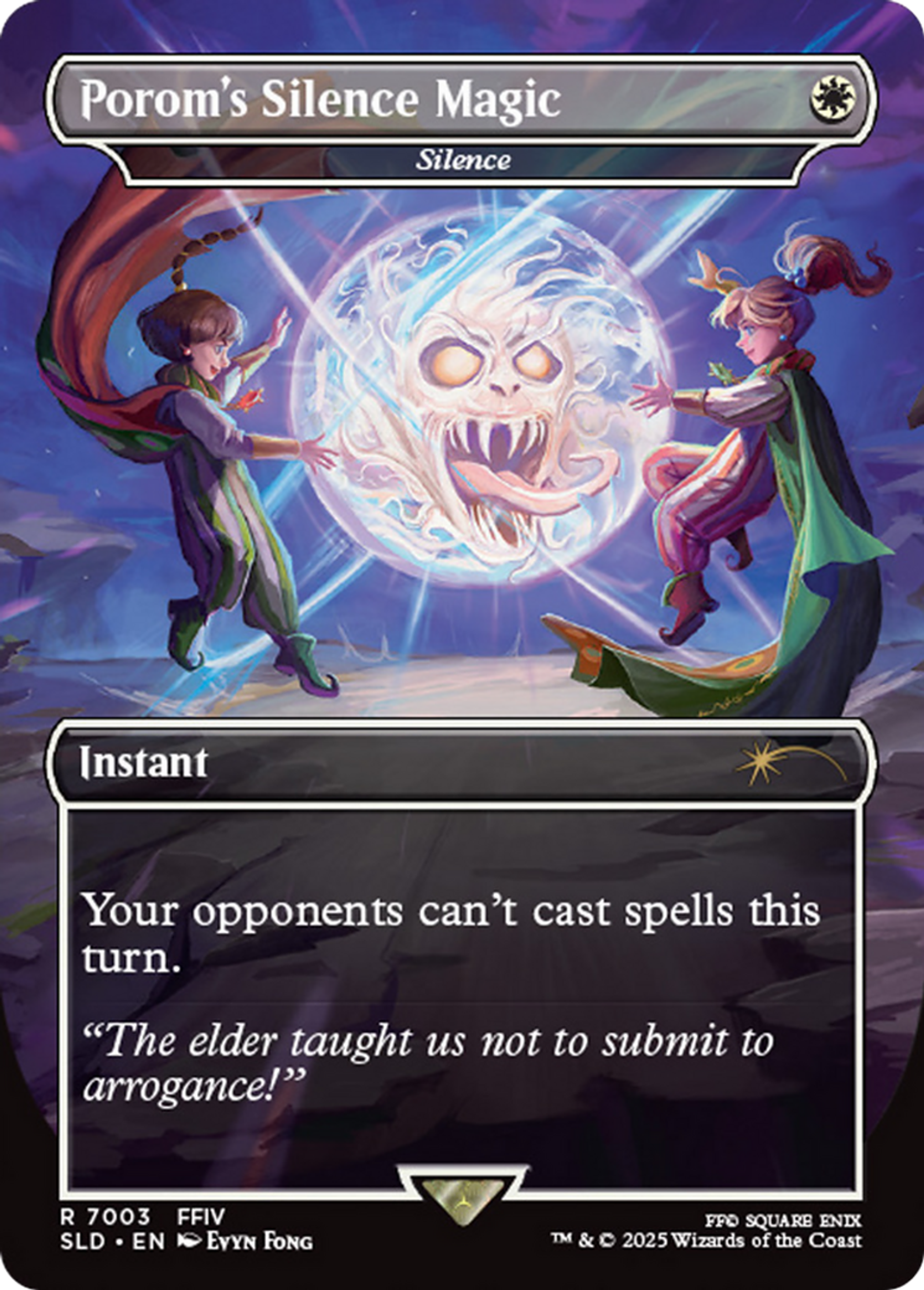 Silence — Secret Lair Drop — Magic: The Gathering