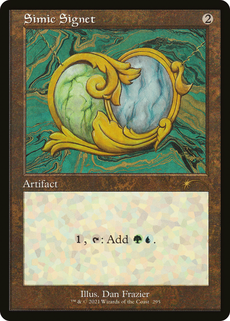 Simic Signet — Secret Lair Drop — Magic: The Gathering