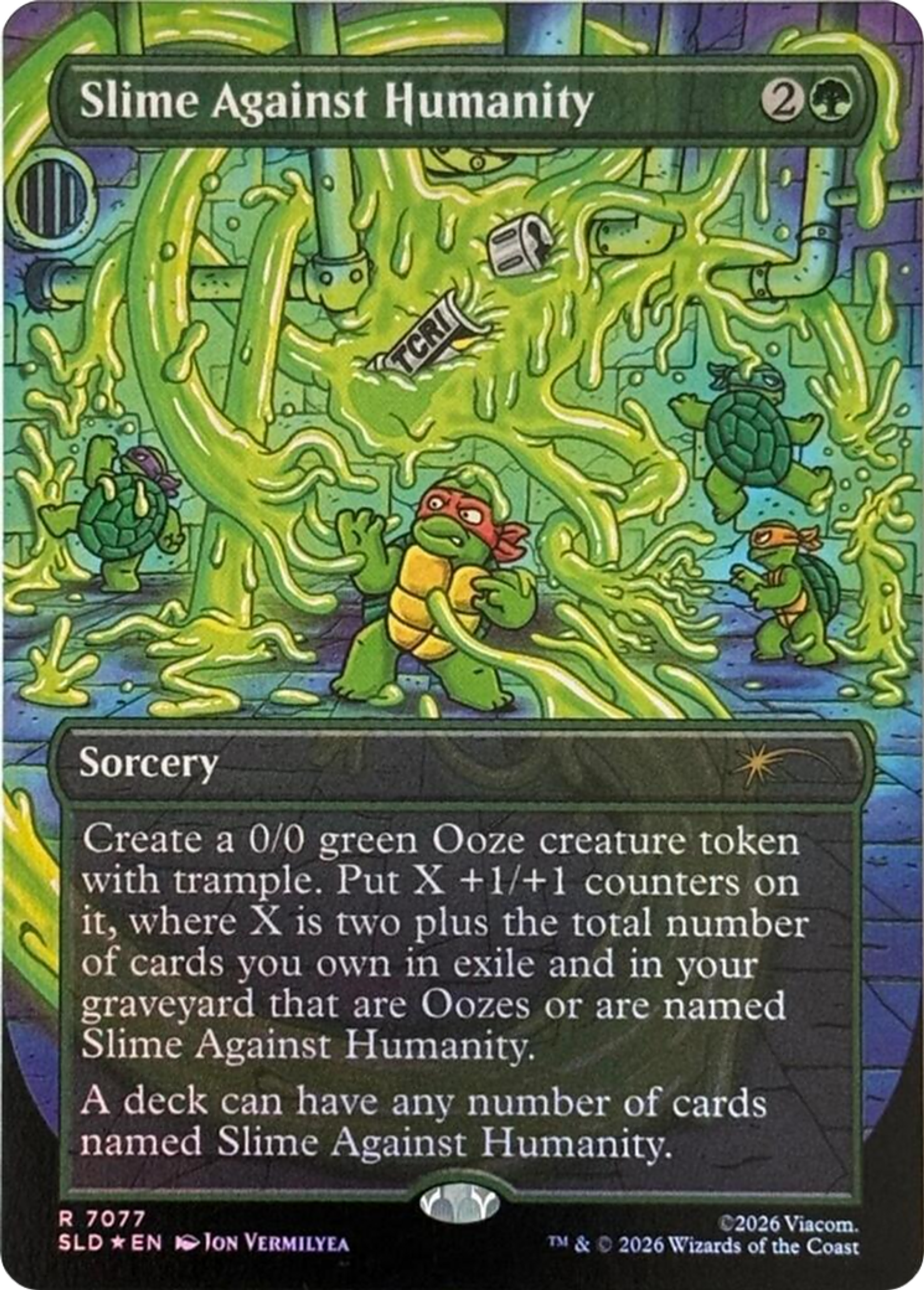 Boue contre l'humanité — Secret Lair Drop — Magic: The Gathering