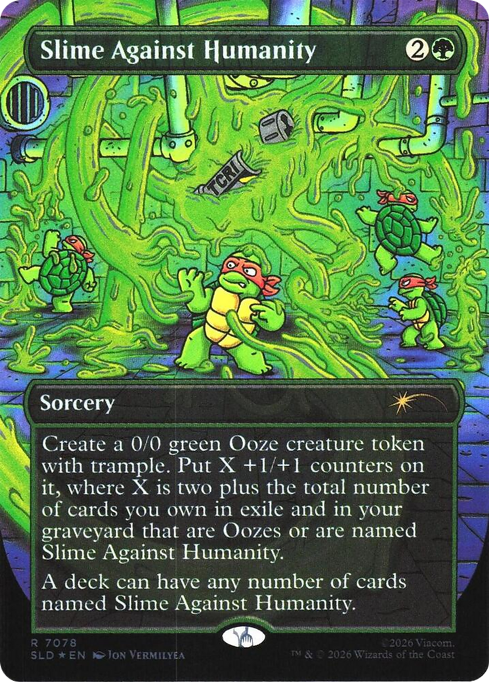 Boue contre l'humanité — Secret Lair Drop — Magic: The Gathering