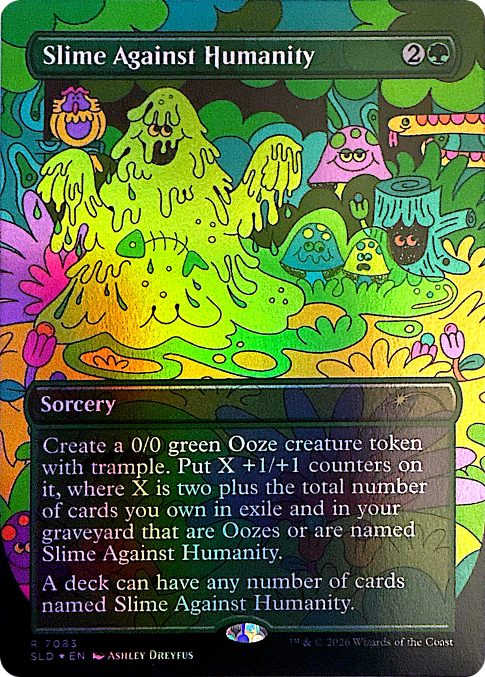 Boue contre l'humanité — Secret Lair Drop — Magic: The Gathering