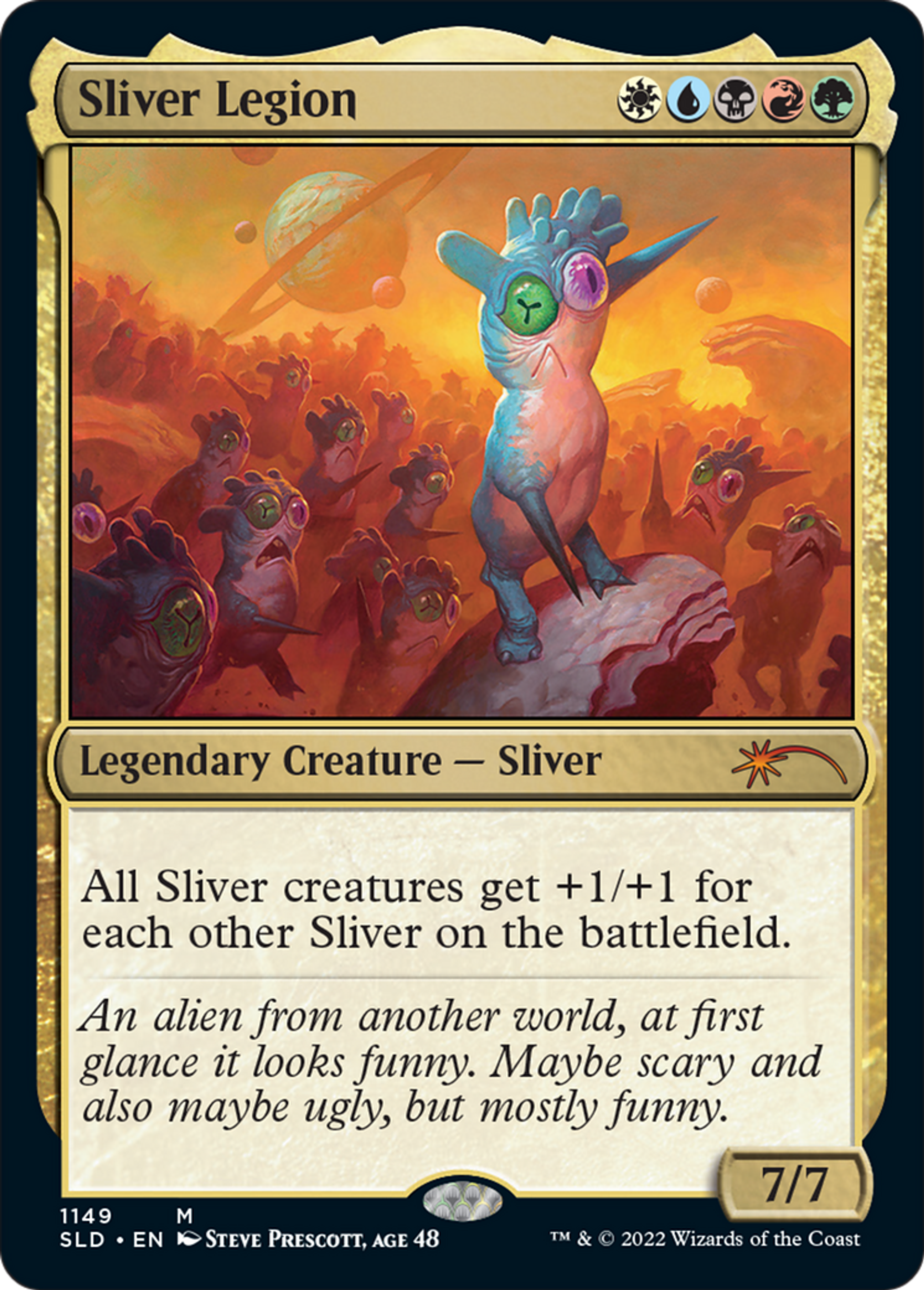 Légion de slivoïdes — Secret Lair Drop — Magic: The Gathering