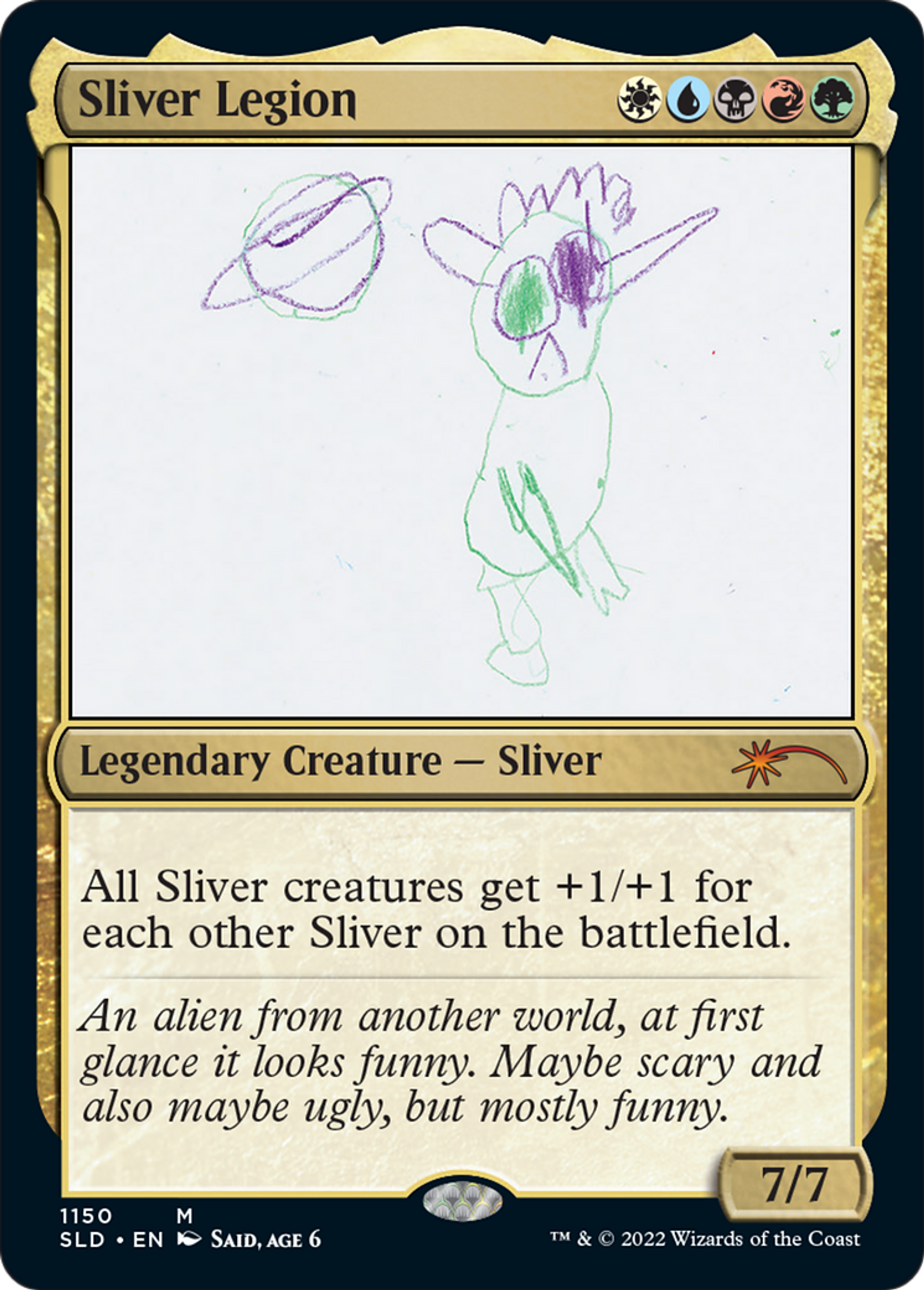 Légion de slivoïdes — Secret Lair Drop — Magic: The Gathering