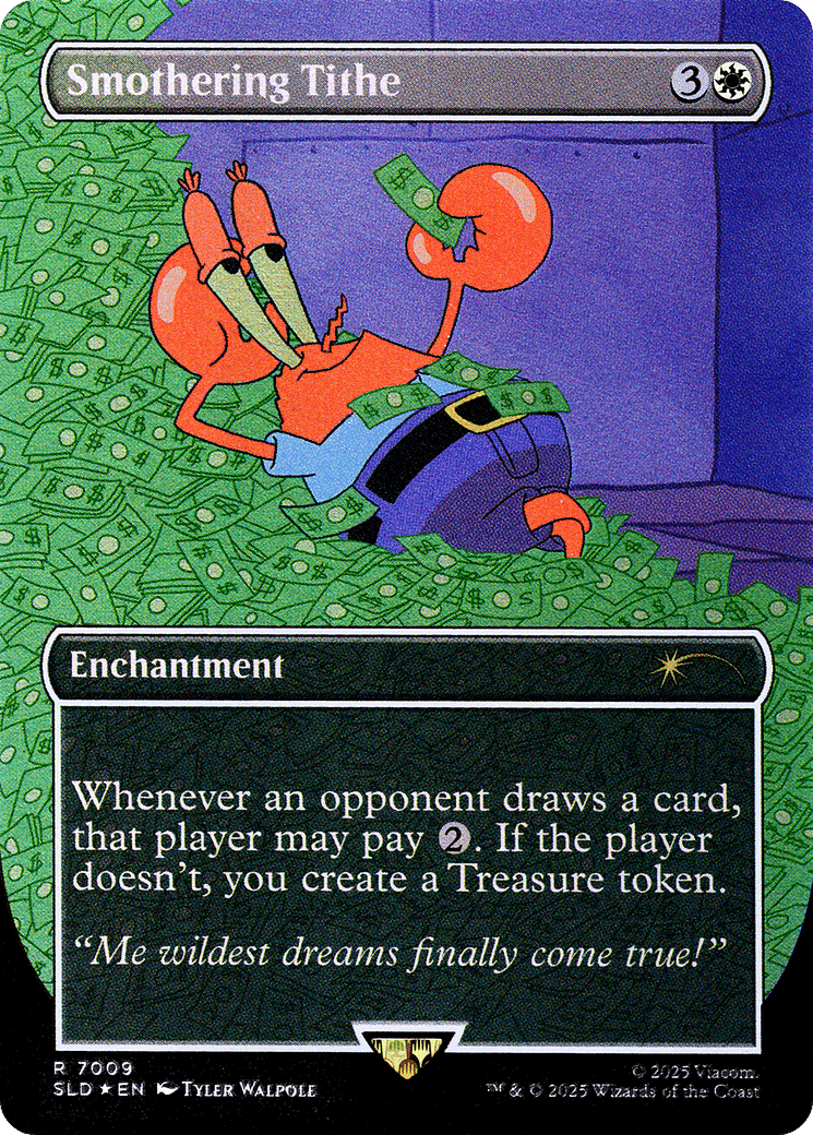 Smothering Tithe — Secret Lair Drop — Magic: The Gathering