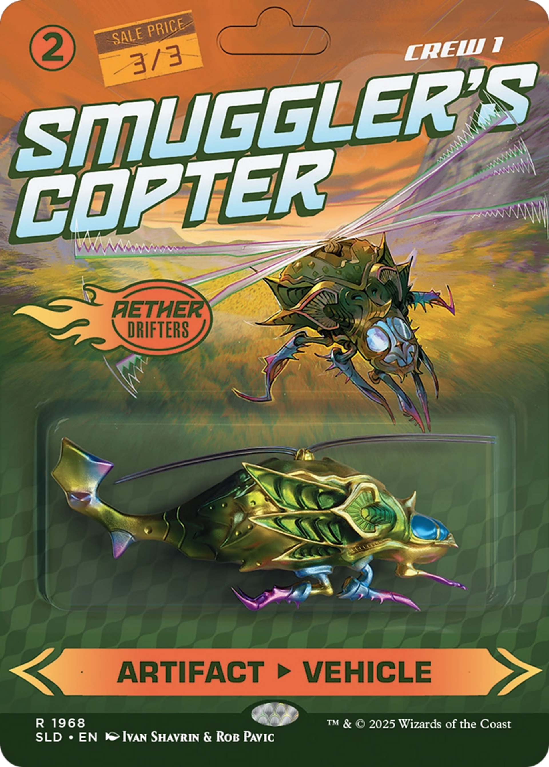 Smuggler's Copter — Secret Lair Drop — Magic: The Gathering