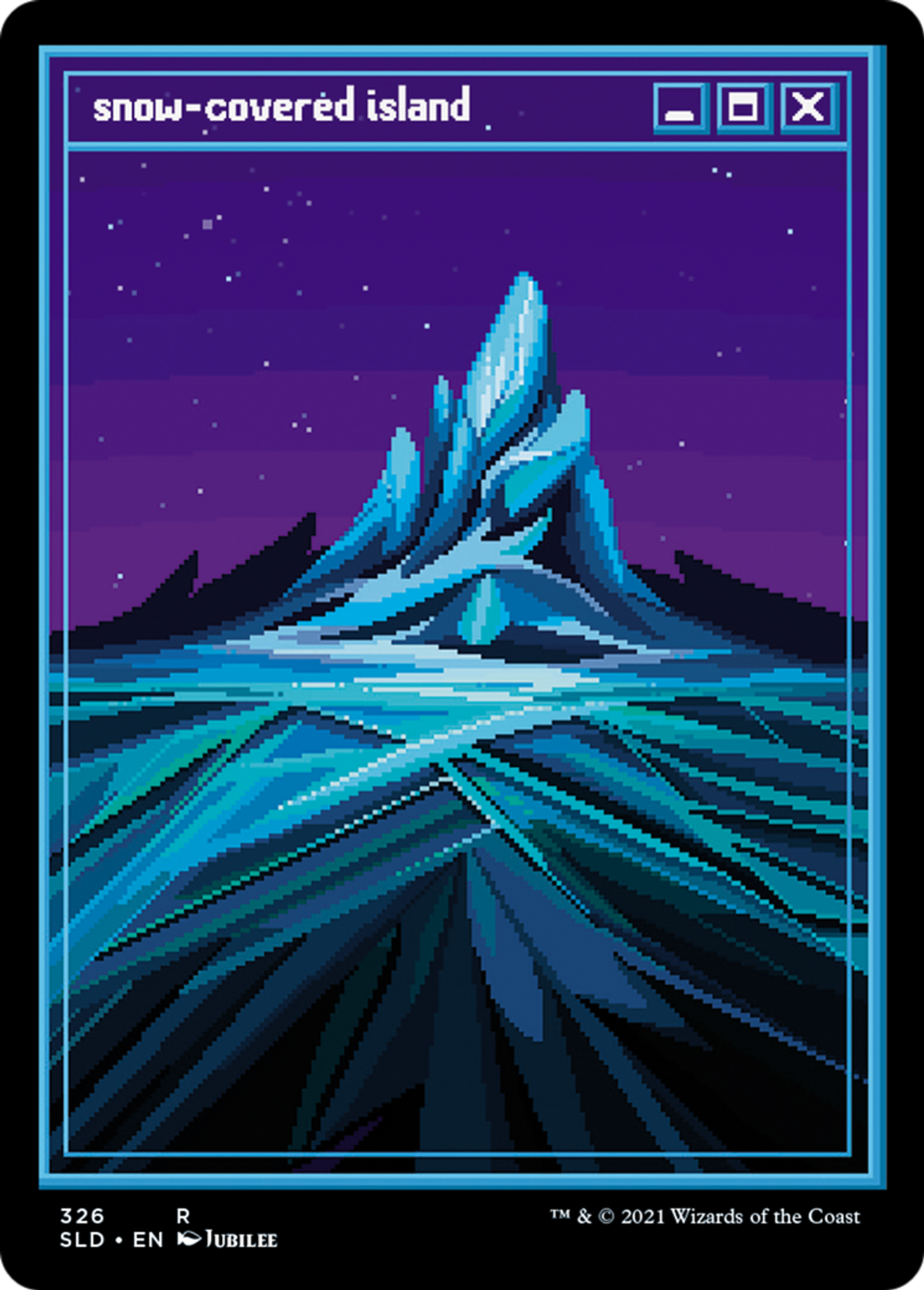 Île enneigée — Secret Lair Drop — Magic: The Gathering